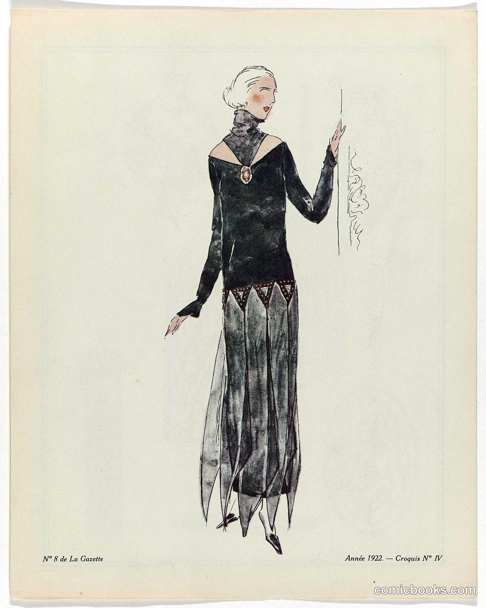 Fashion Illustration, Gazette du Bon Ton