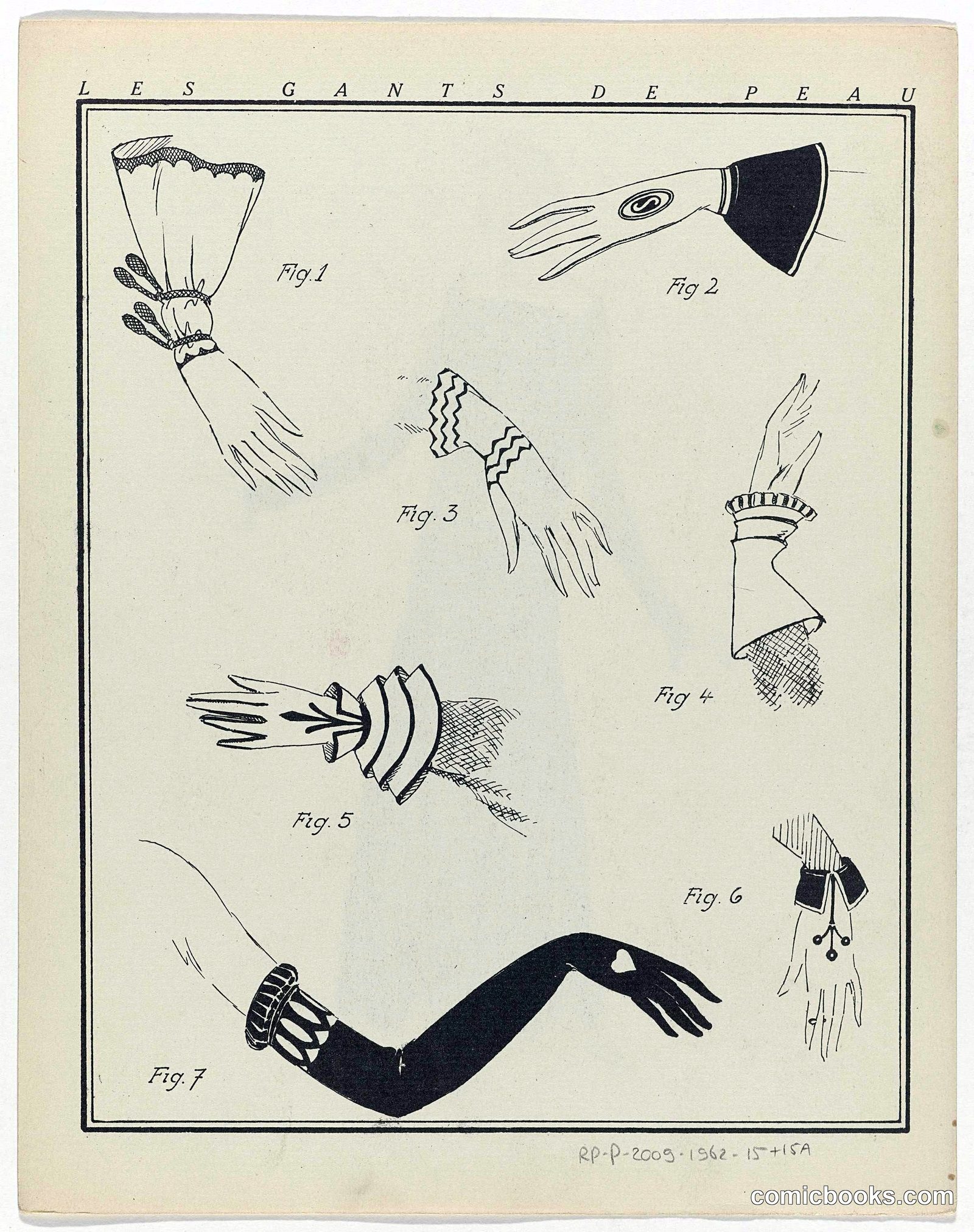 Les Gants de Peau (Glove Fashions)