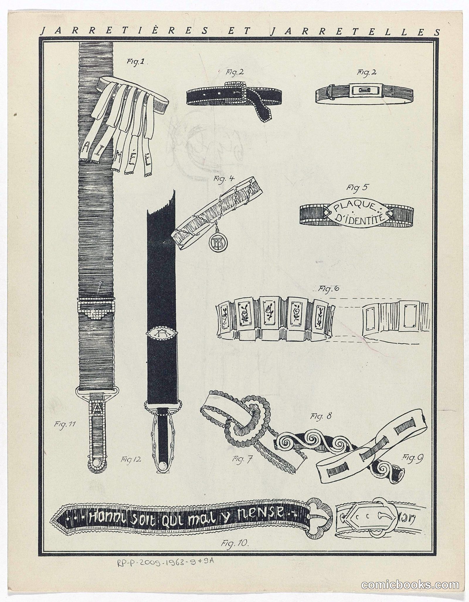 Garters and Fasteners