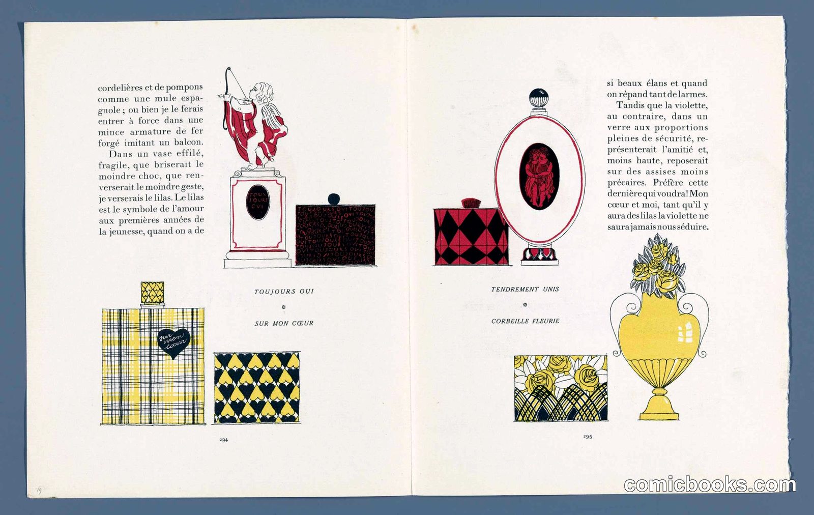 Perfume Bottle Designs from Gazette du Bon Ton
