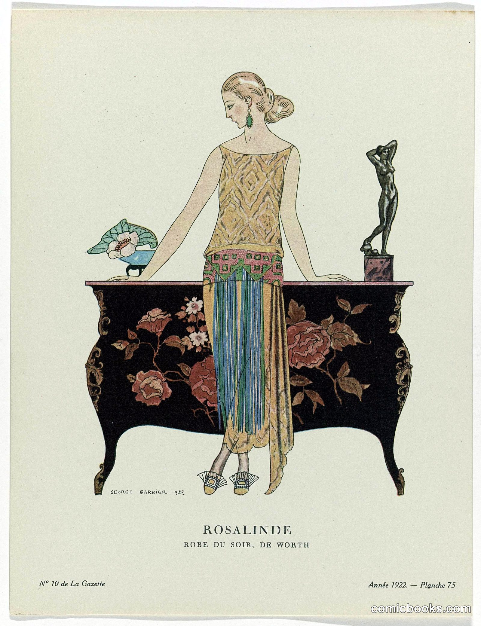 Rosalinde: Evening Gown by Worth