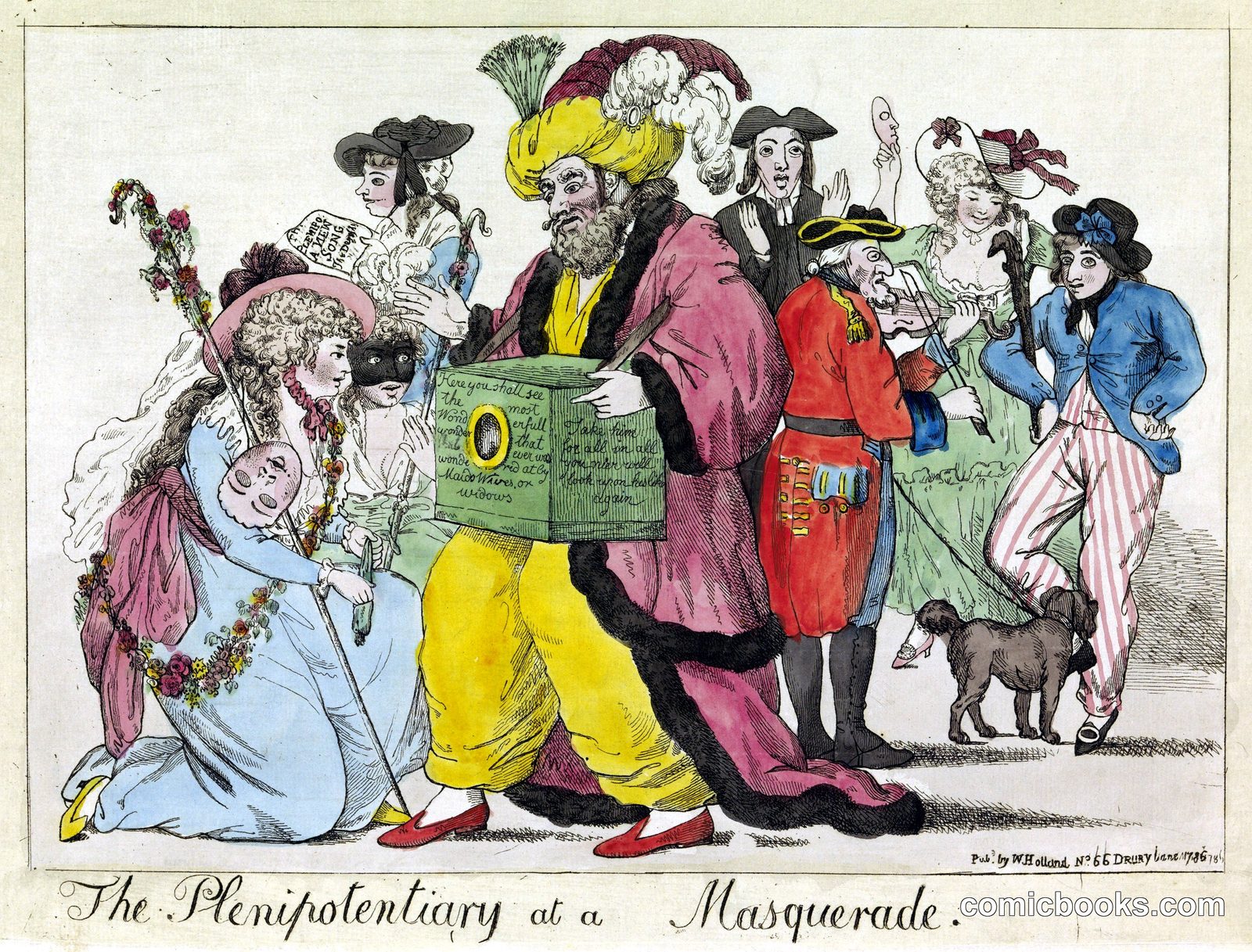 The Plenipotentiary at a Masquerade