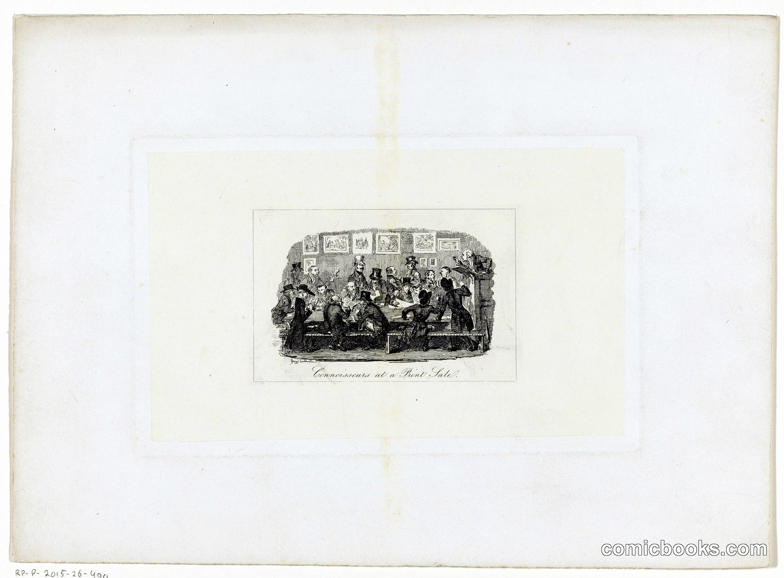Commissioners at a Print Sale