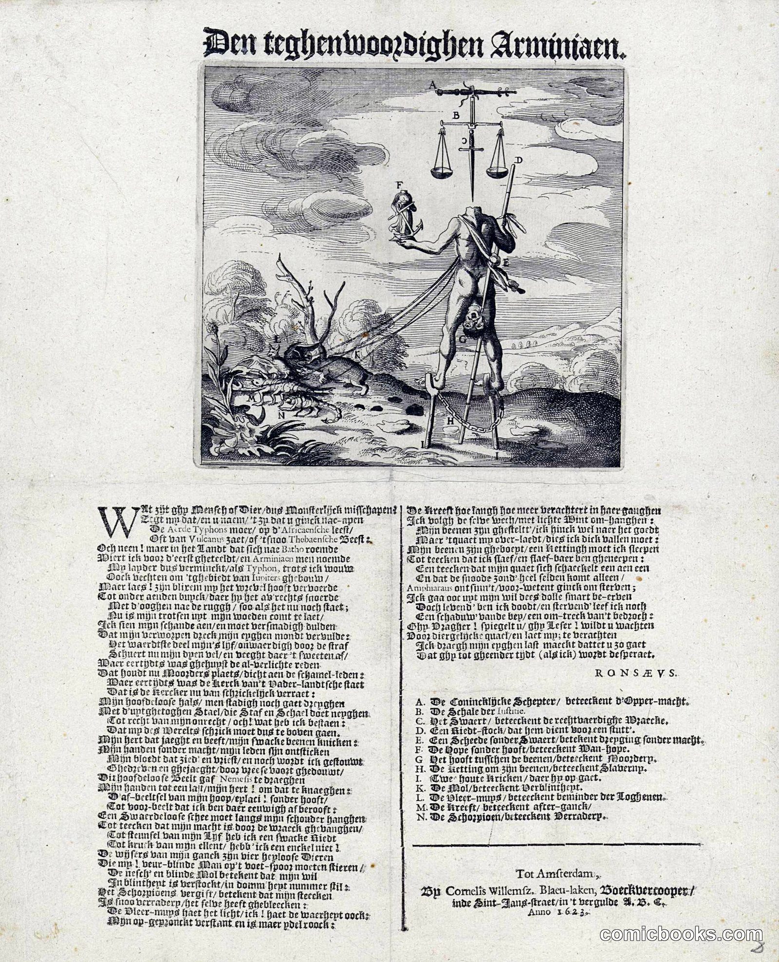 A Satire on the Arminians