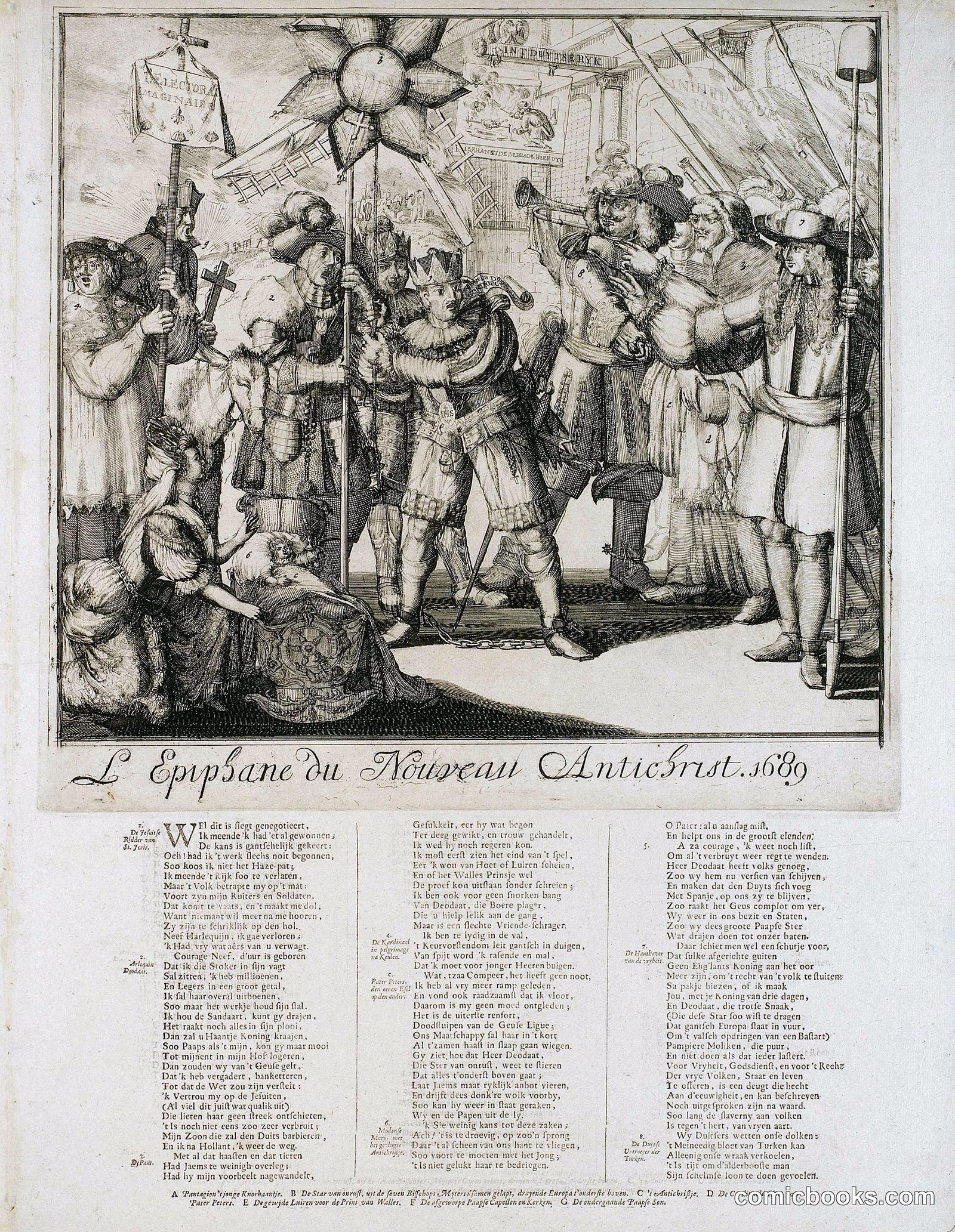 L'Epiphane du Nouveau Antichrist, 1689