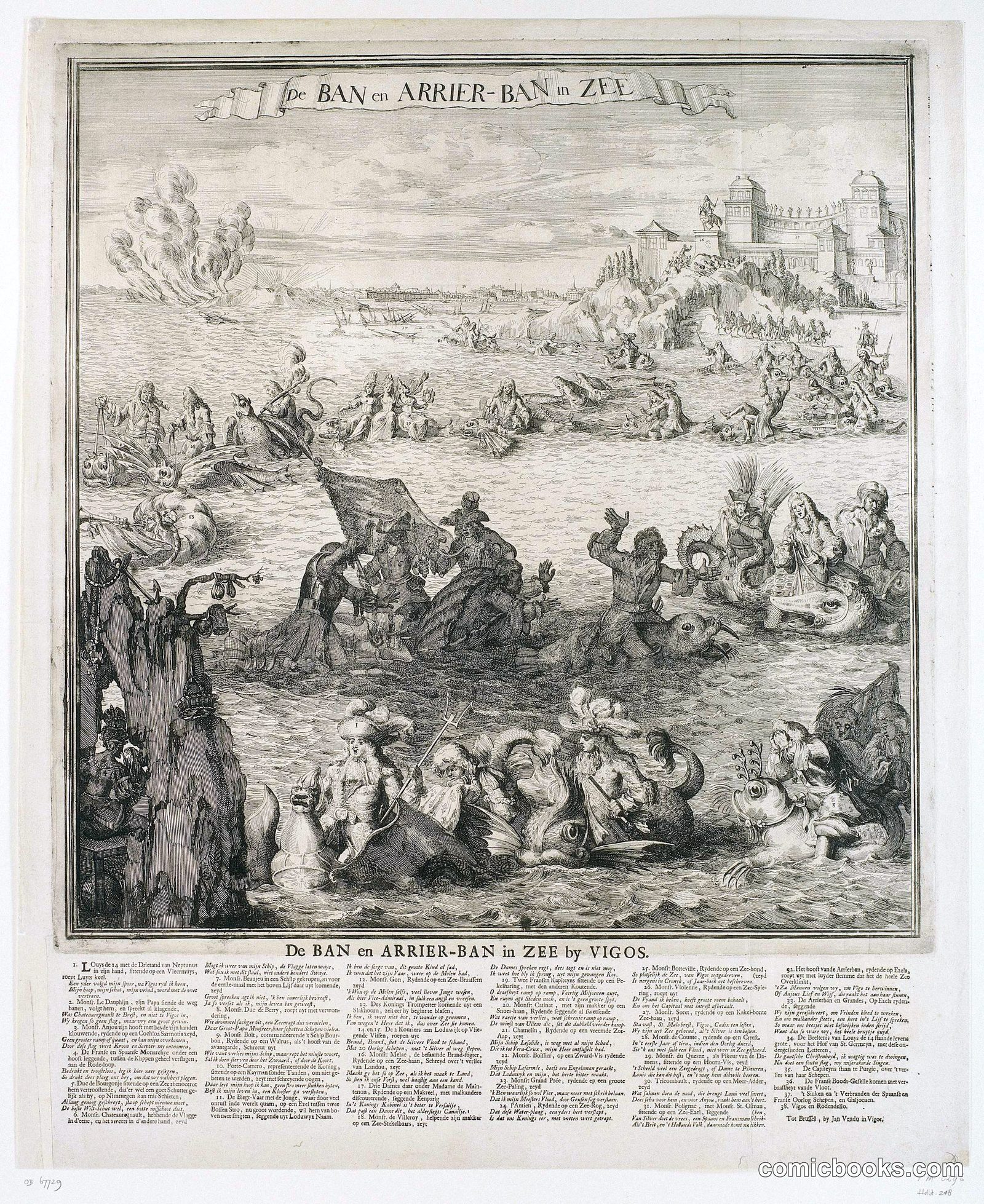The Ban and Rear-Ban in the Sea