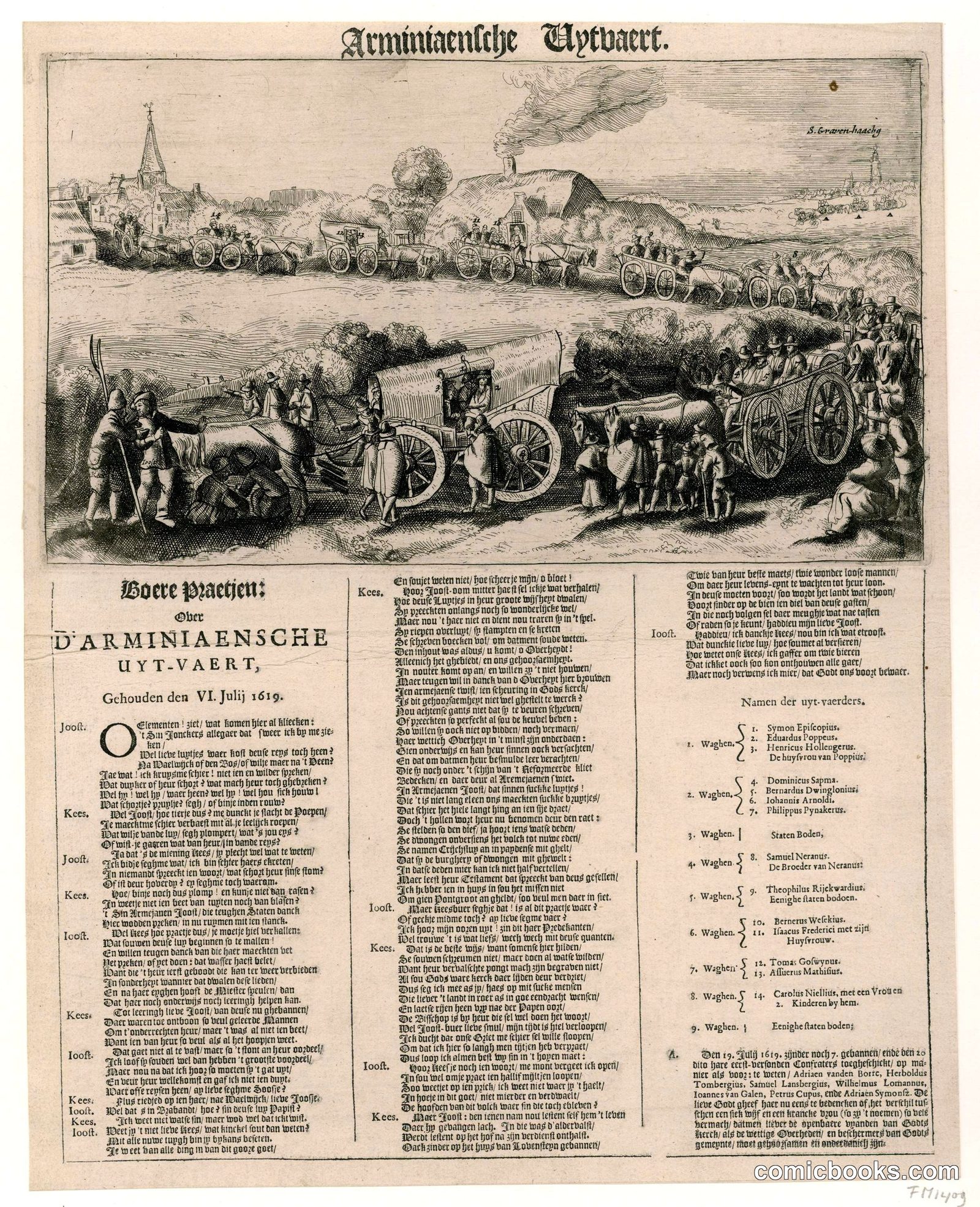 Arminian Exodus (Uittocht van de remonstrantse predikanten)