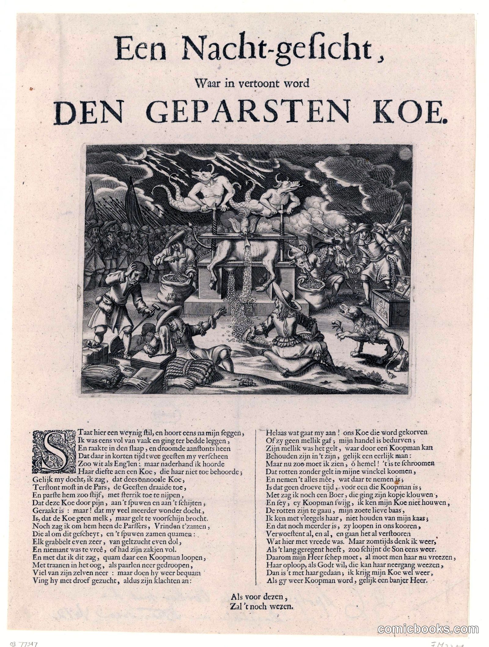 A Night-Poem on the Imperiled Cow