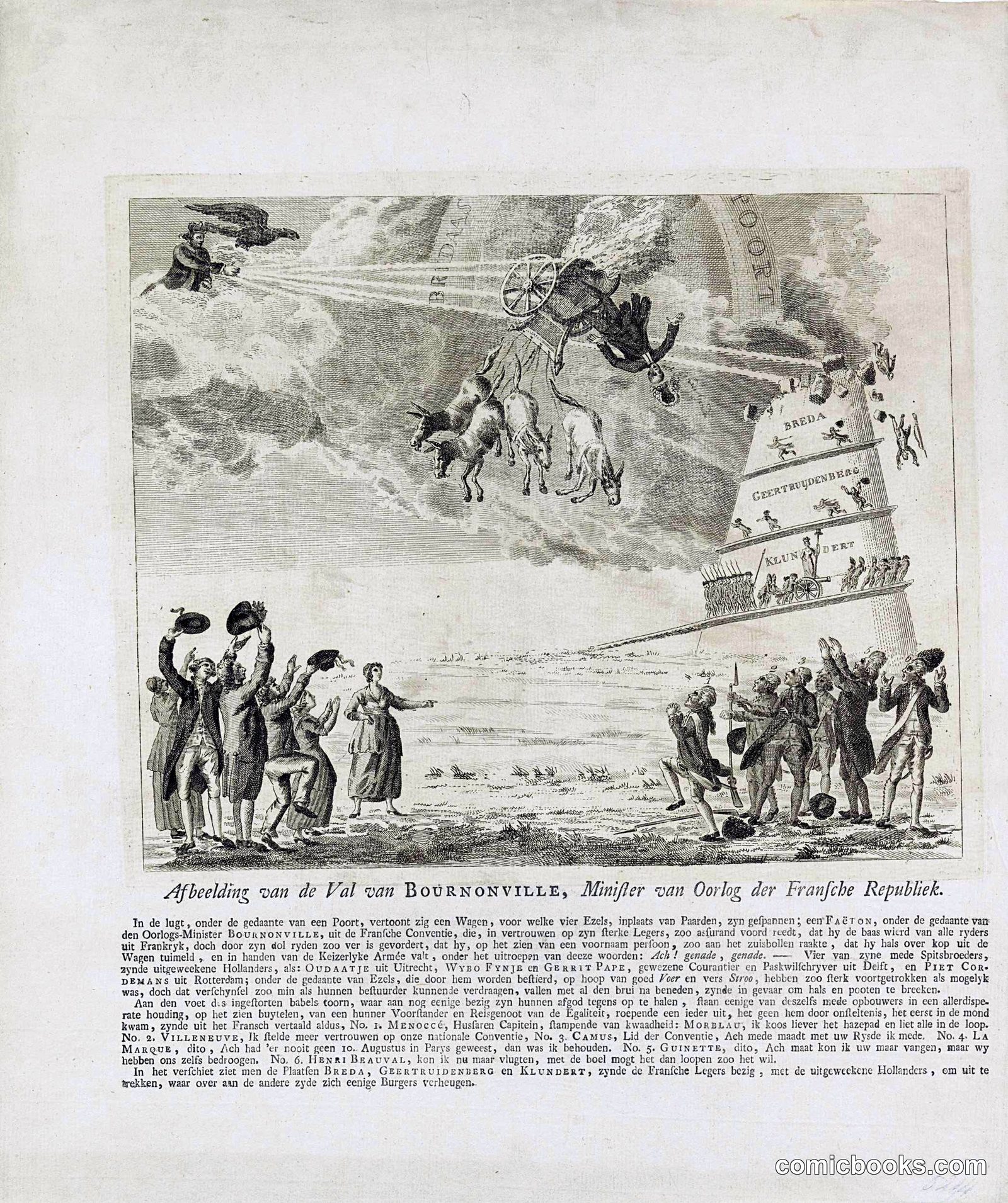 The Fall of Beurnonville, French Minister of War