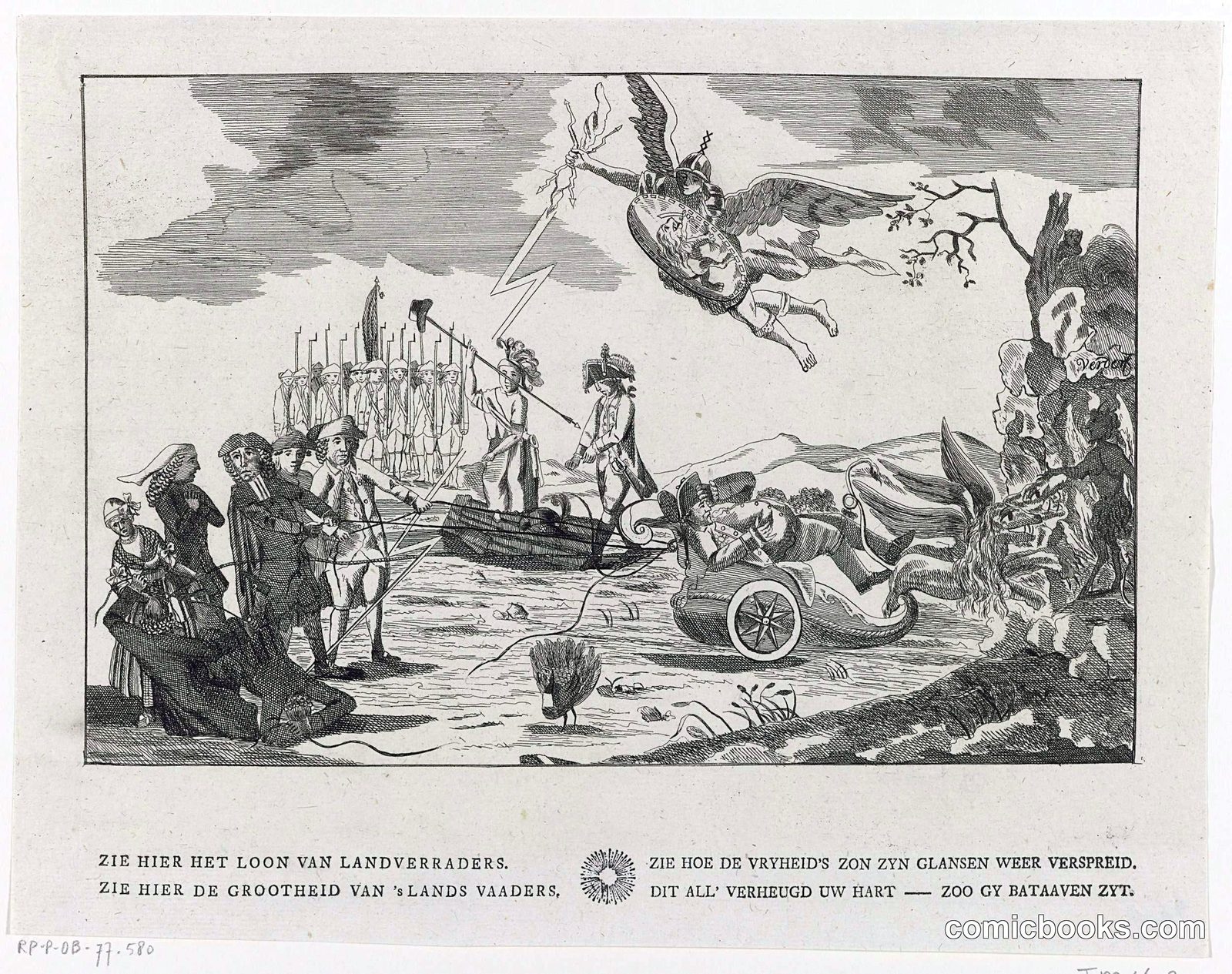 De hellevaart van een landverrader (The Hell-Voyage of a Land-Traitor)