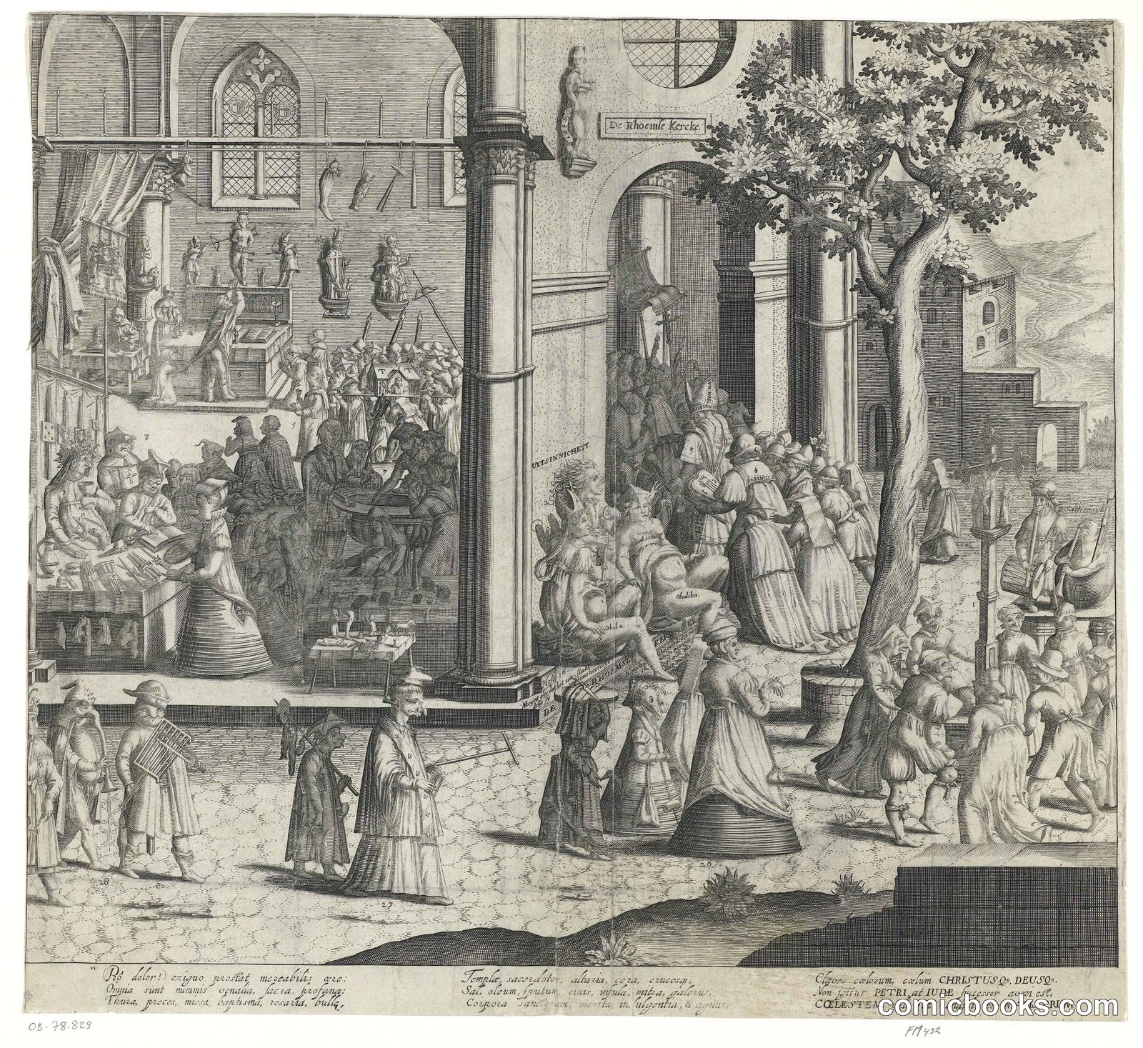 Grotesque Satire on the Roman Church (Right Panel)