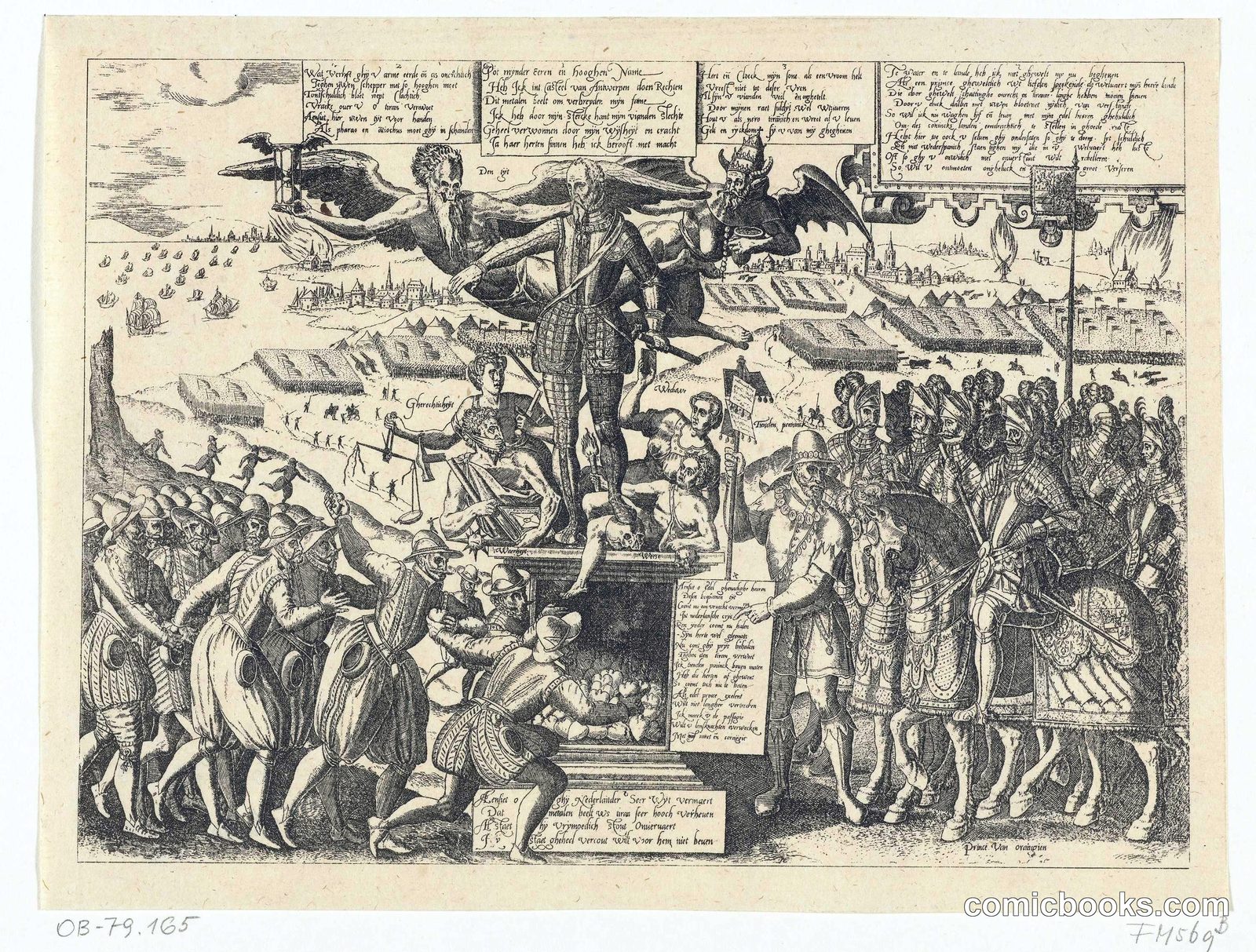 Satire on the Statue of Alva