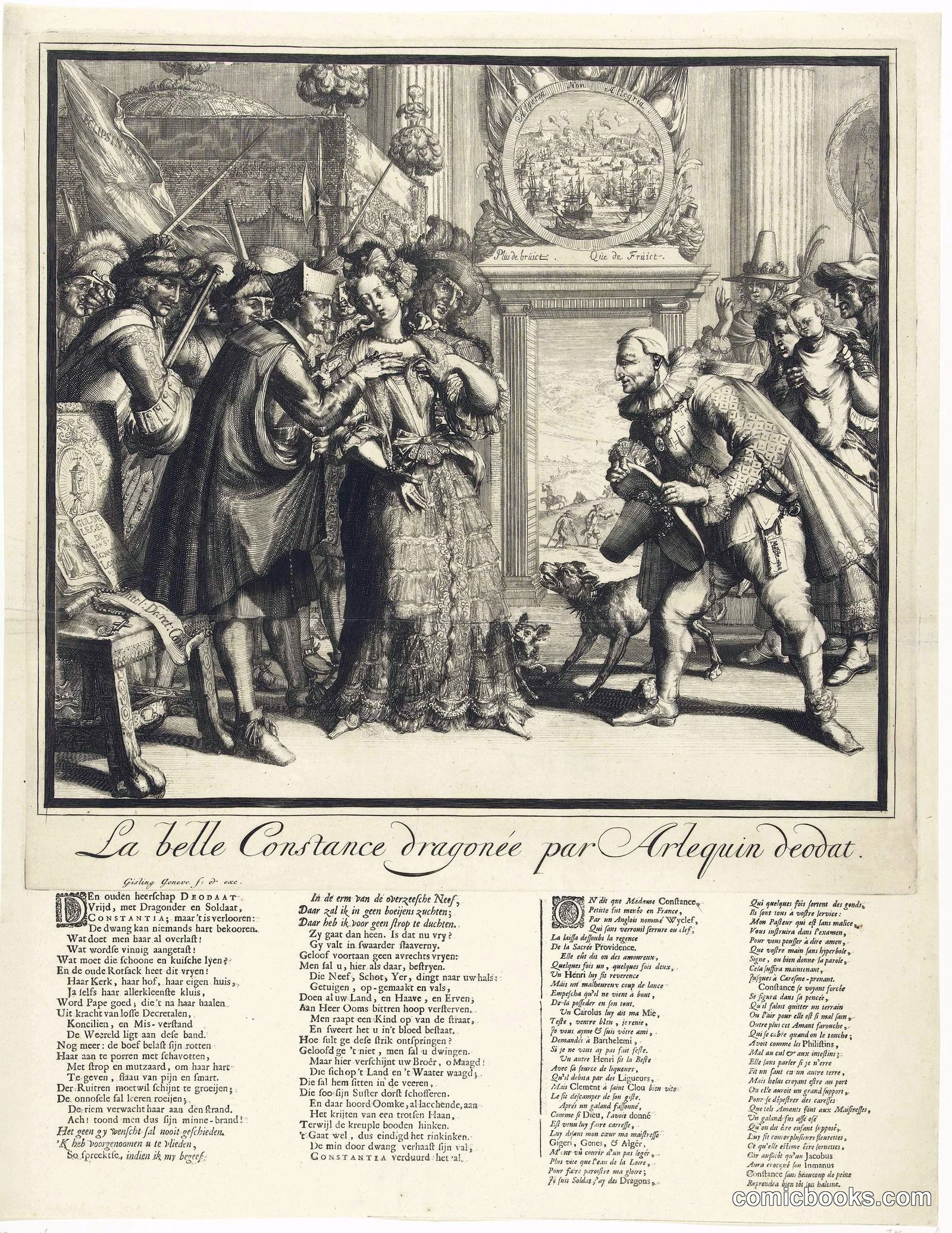 La belle Constance dragonée par Alequin dedodat