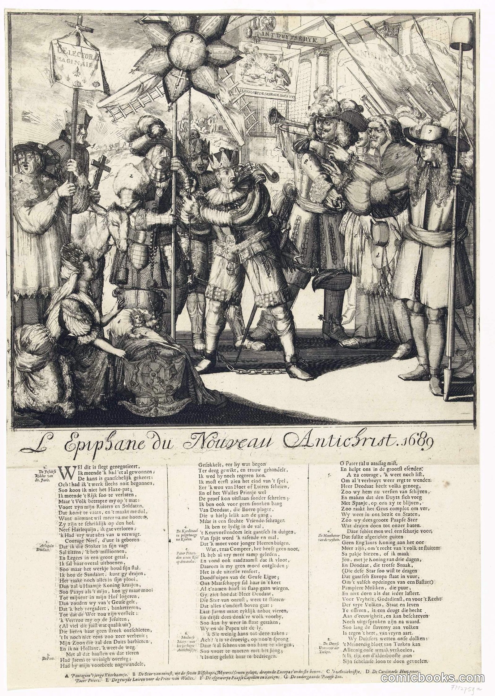 The Fall of James II, 1689
