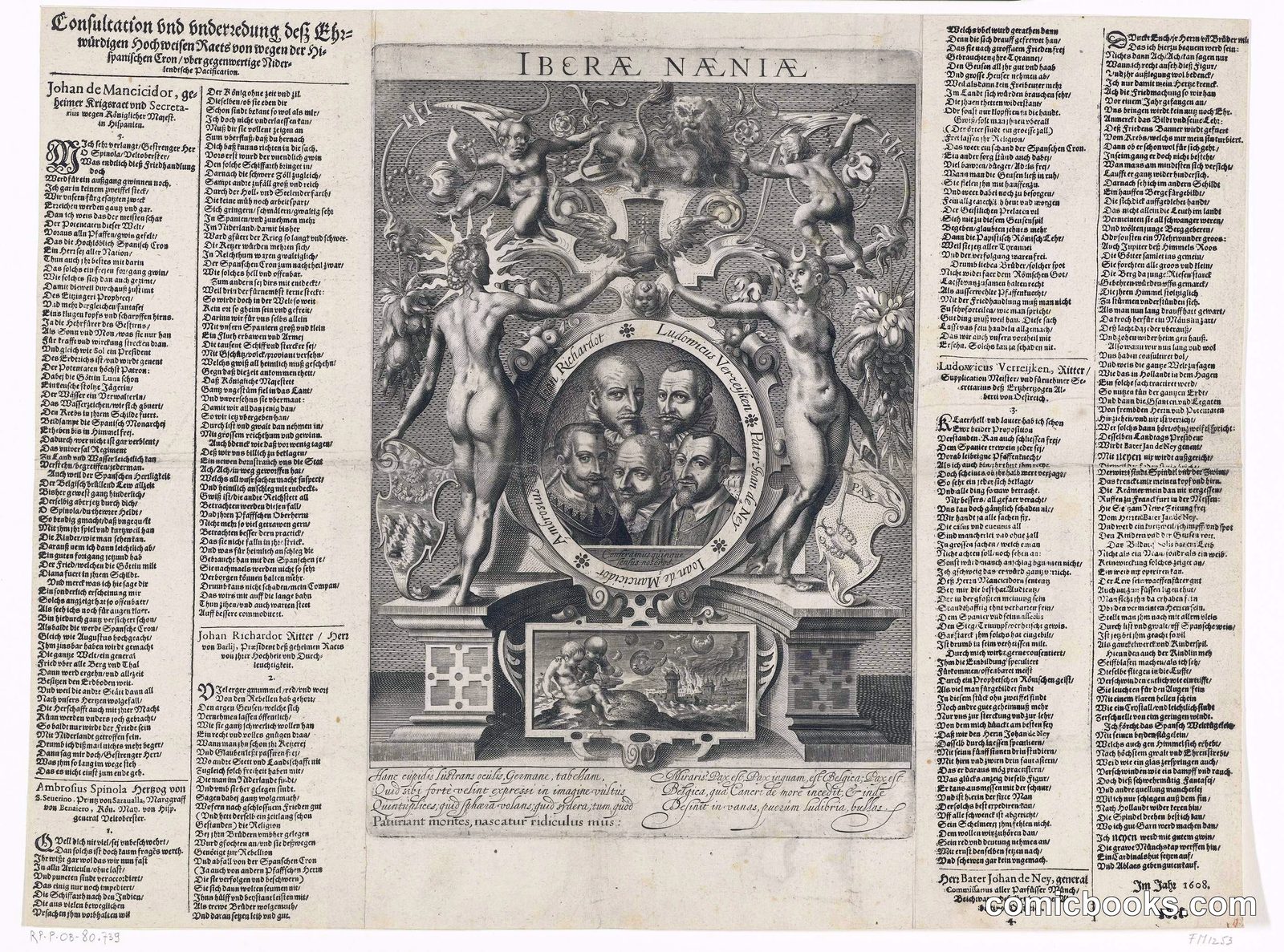 Allegory on the Futility of Peace Negotiations with Spain