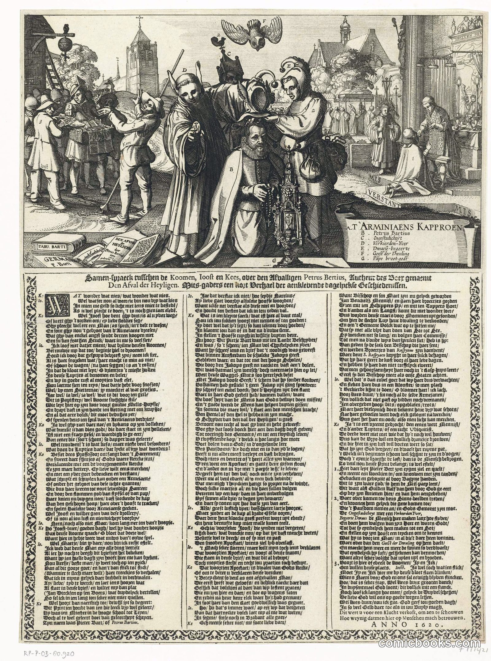 'T Arminiaens Kapproen (The Arminian Capon)