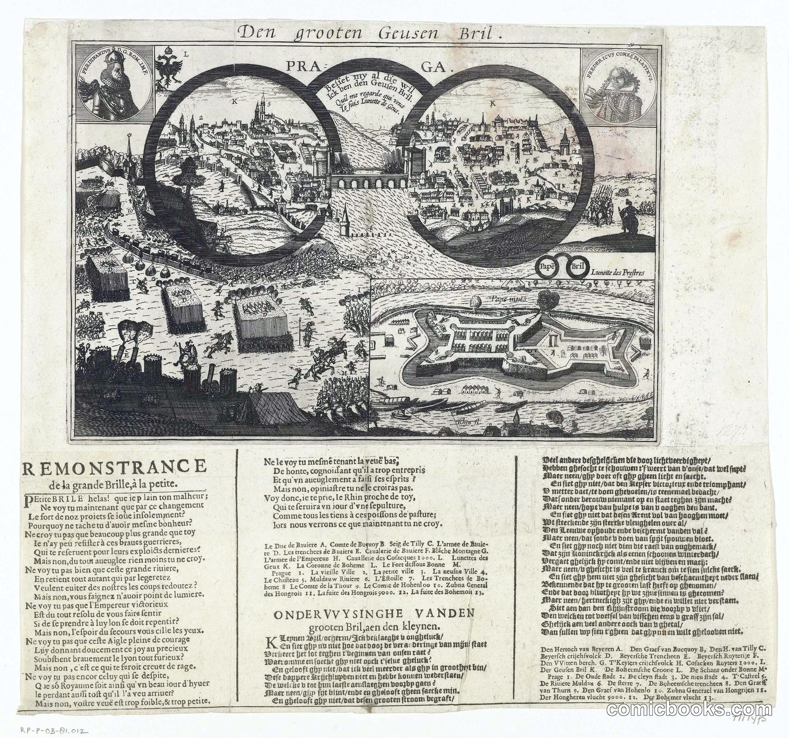 The Siege of Schans Papenmuts and the Fall of Frederick of the Palatinate