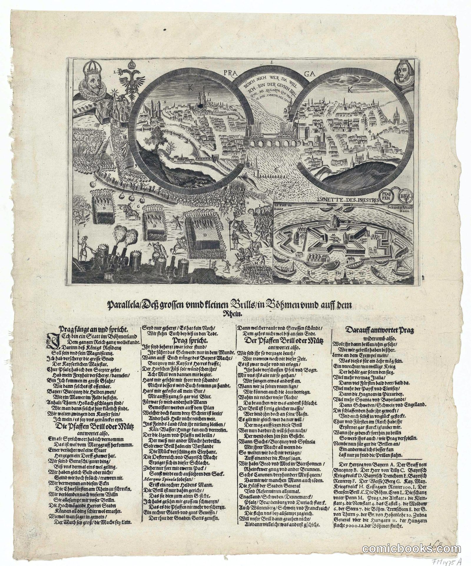 Parallel Account of the Great and Small Bulwarks in Bohemia and on the Rhine
