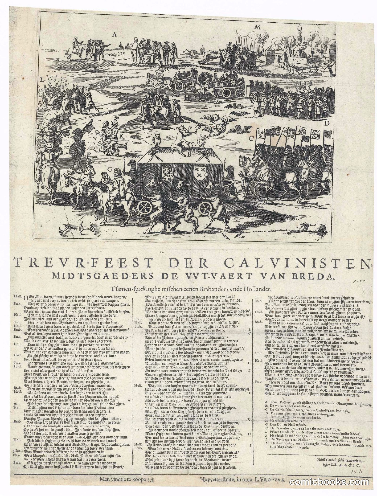 Trevrfeest der Calvinisten (Calvinist Celebration)