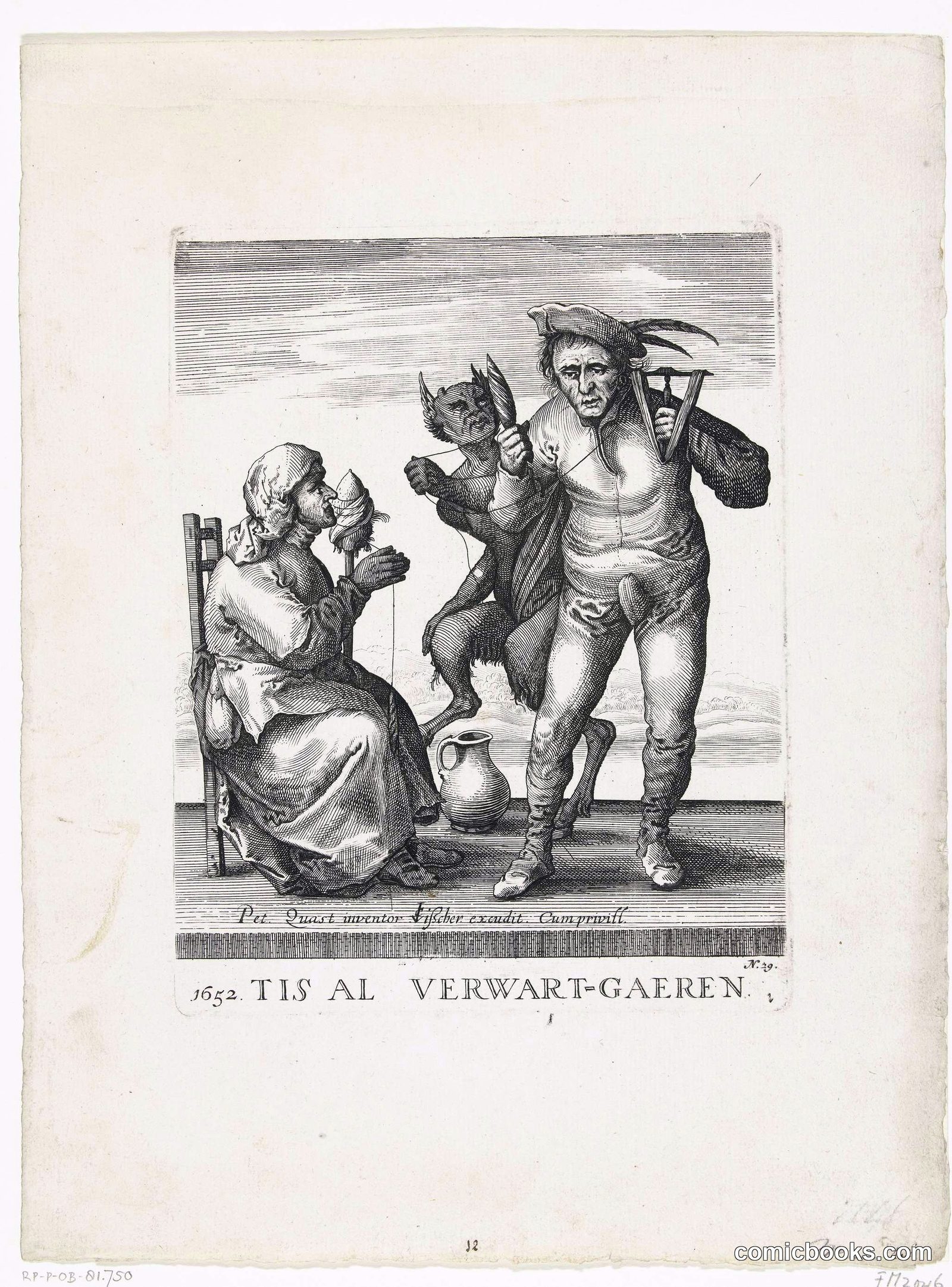 The Devil Tangles the Thread (De Duivel Verwart het Garen)