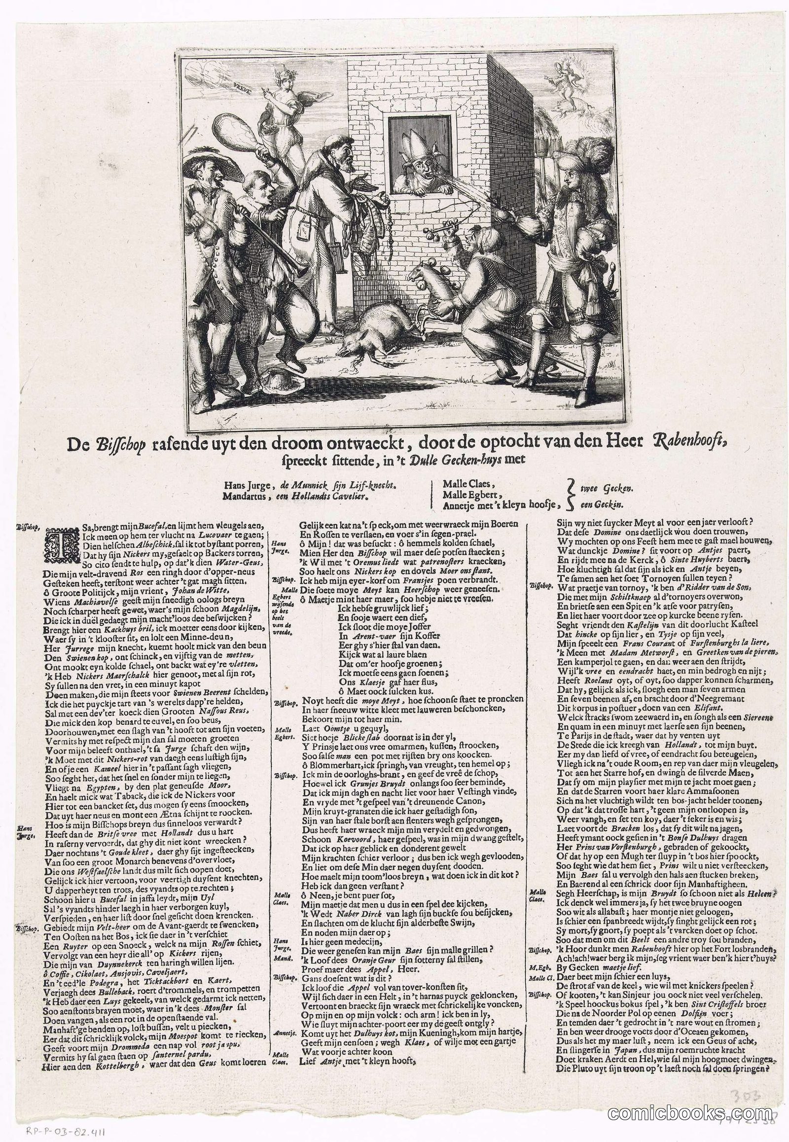 The Bishop Awakens to the Trick, by the Cunning of the Lord Rabensoht
