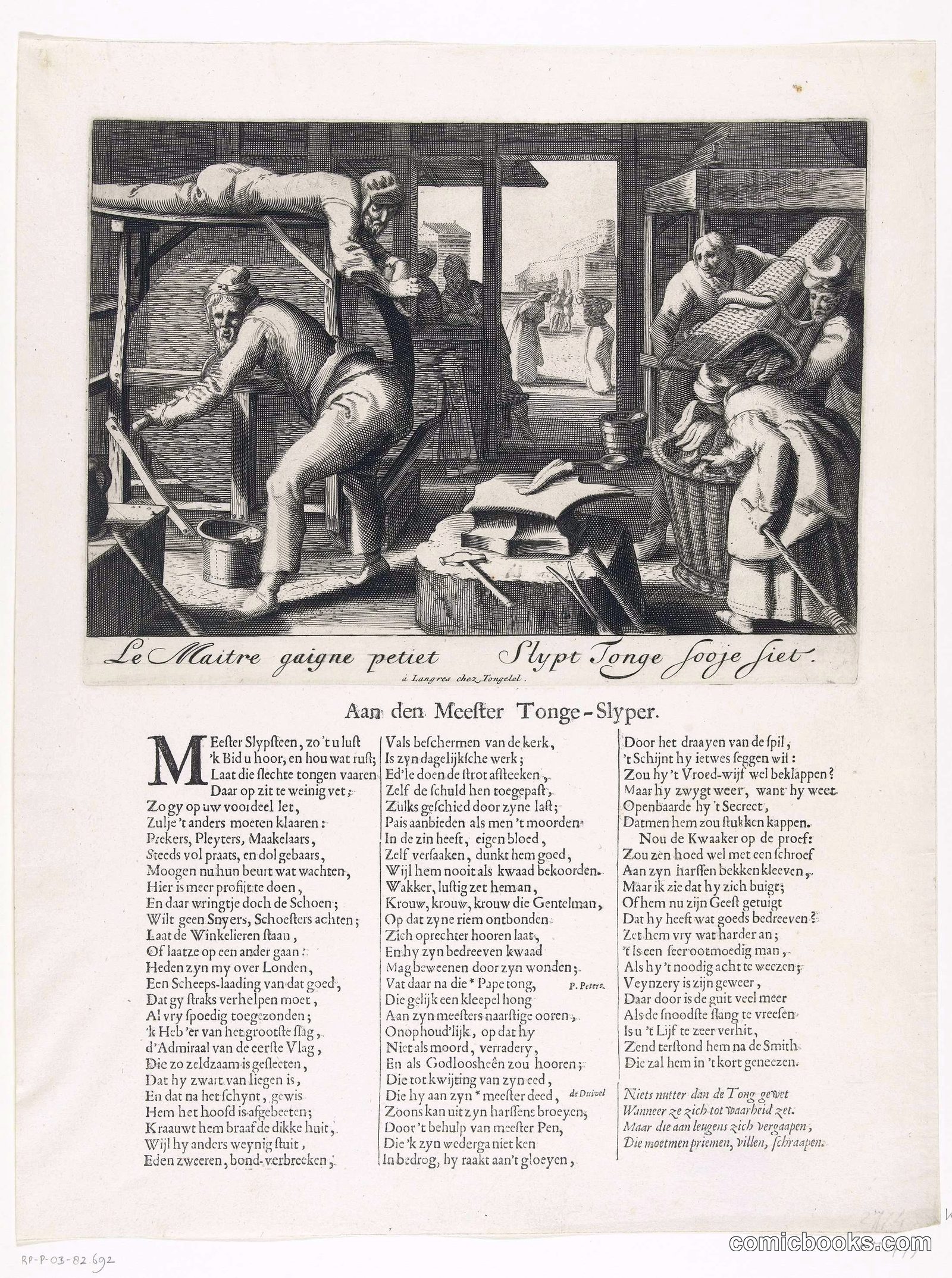 Aan den Meelter Tonge-Slyper (To the Master Tongue-Sharpener)