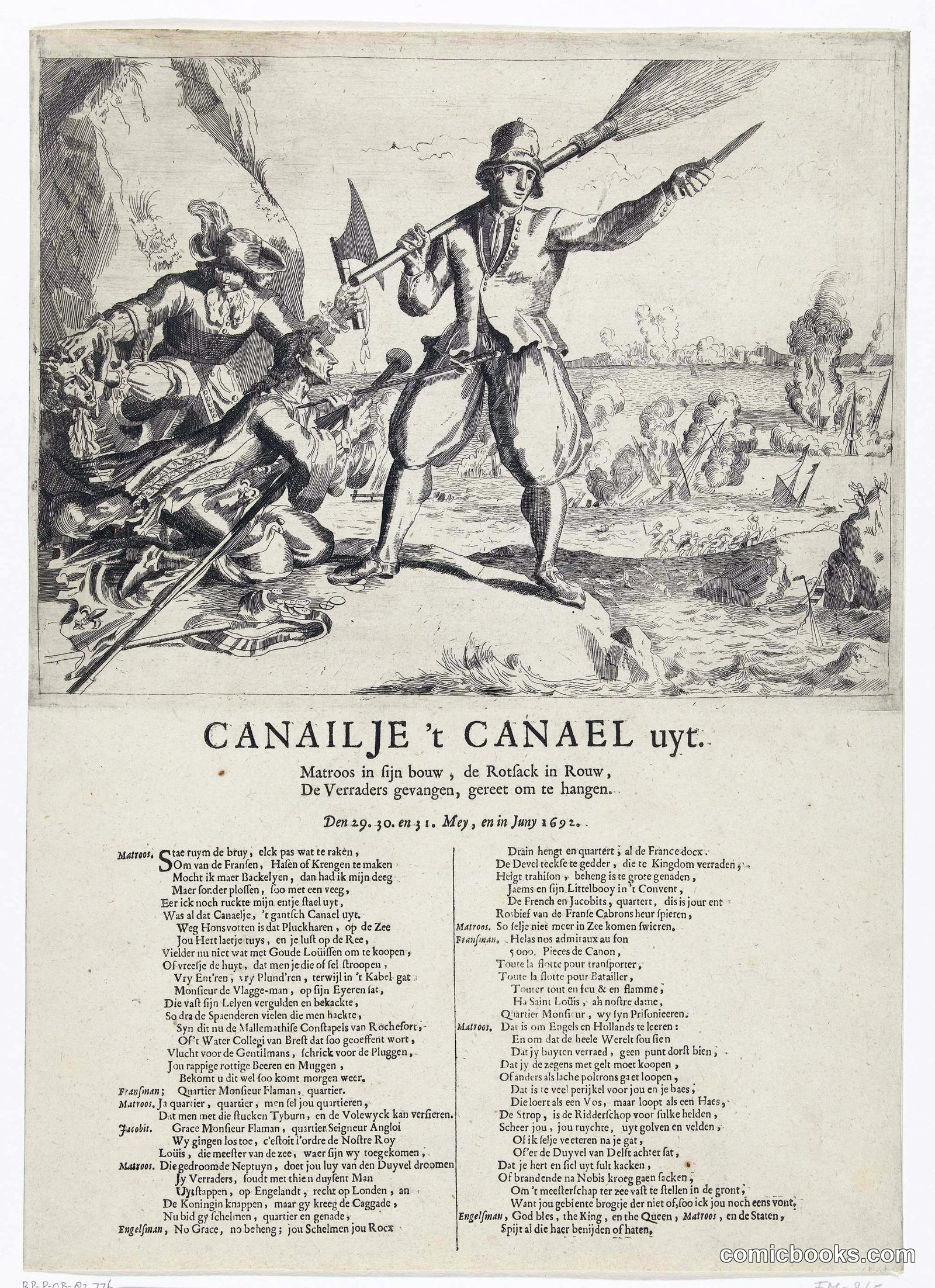 Canailje 't Canael uyt (The Rabble and the Channel)