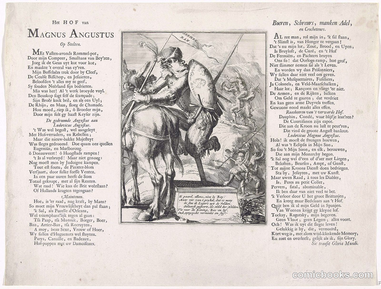 Political Satire on the Elector of Bavaria