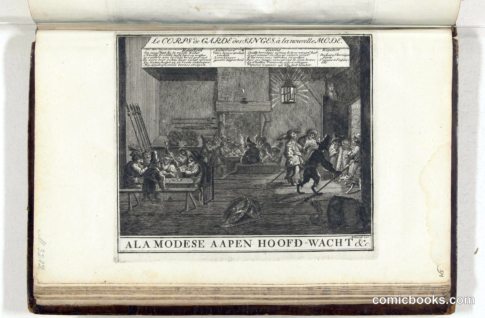 The Apes' Head Guard (De apen hoofdwacht)