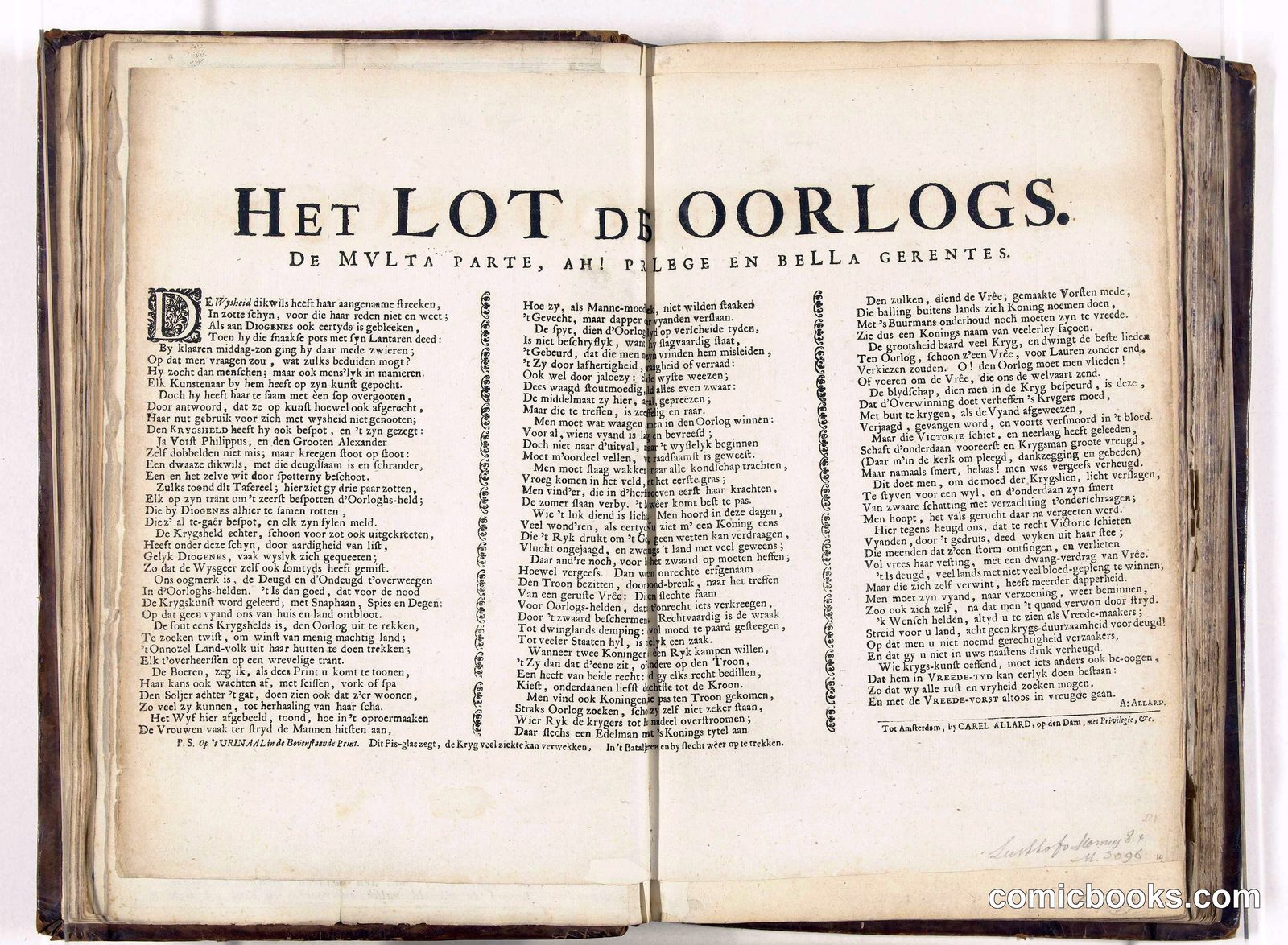 Het Lot des Oorlogs (The Fate of War)