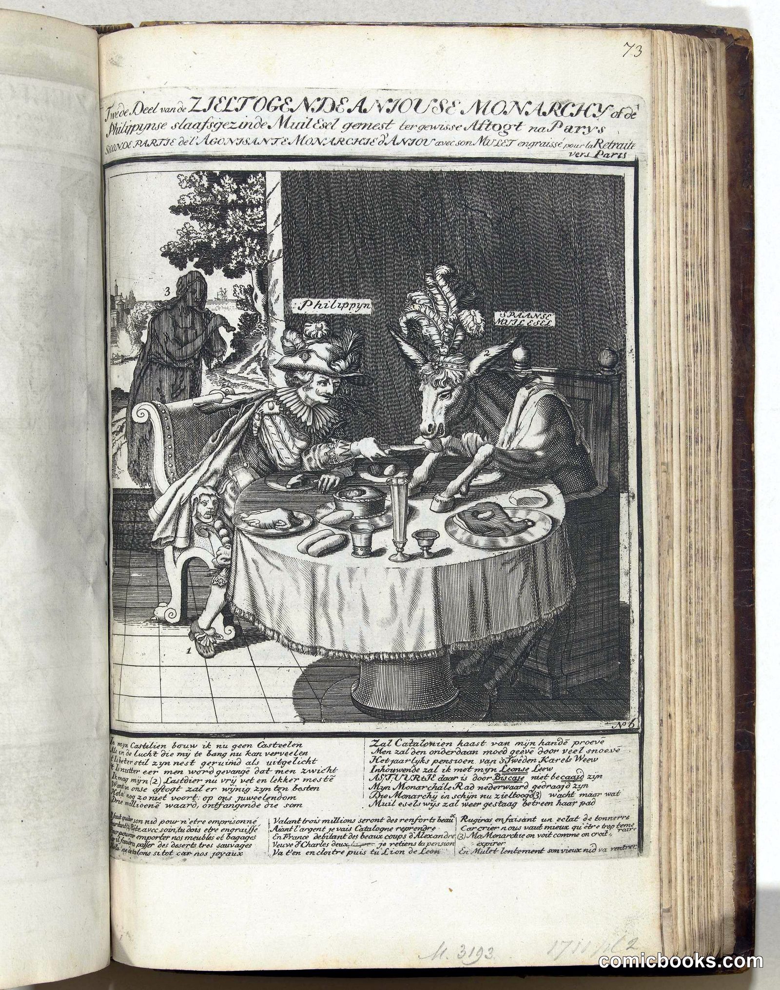 De zieltogende Anjouse Monarchie (The Dying Anjou Monarchy)