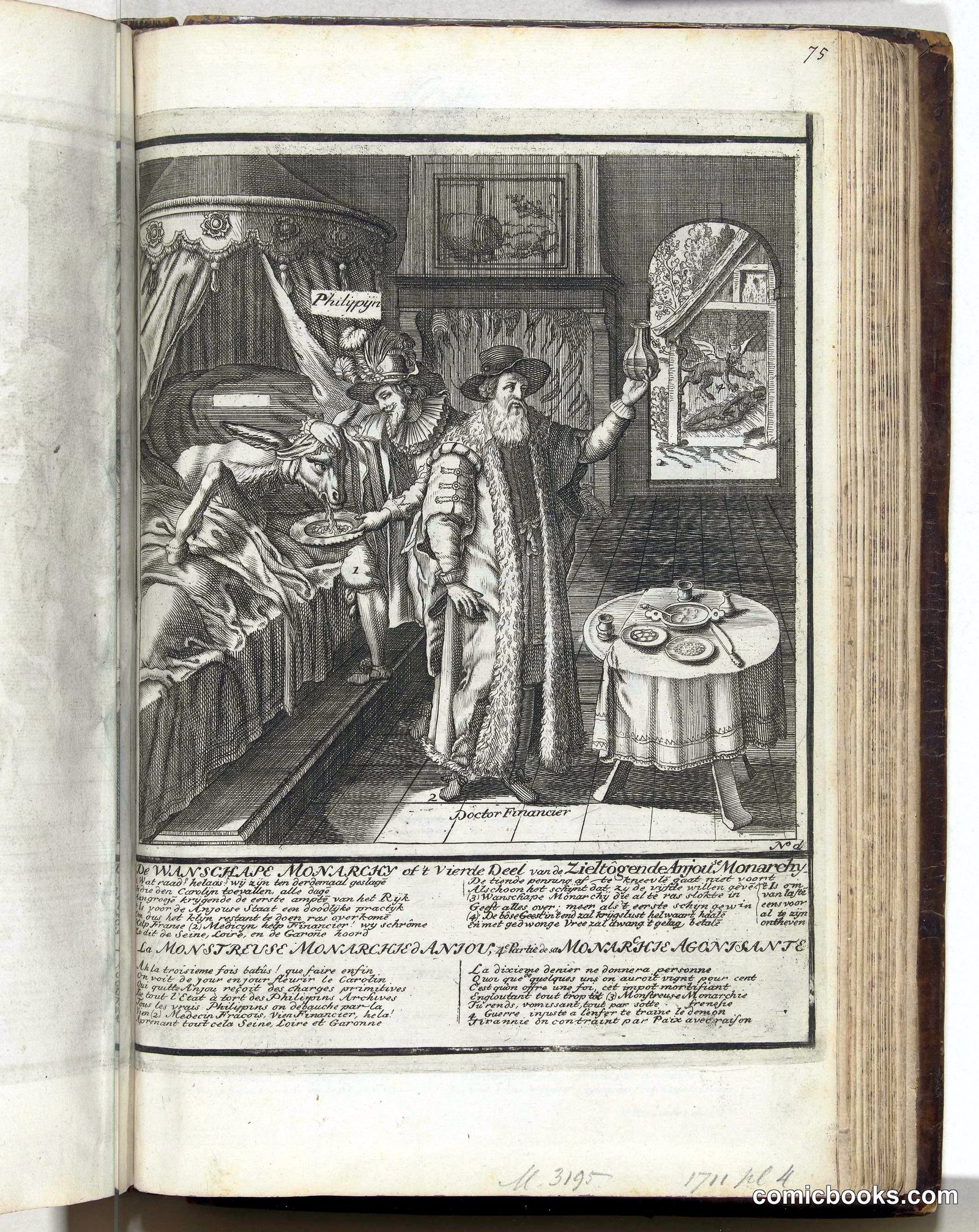 De zieltogende Anjouse Monarchie (The Dying Anjou Monarchy)