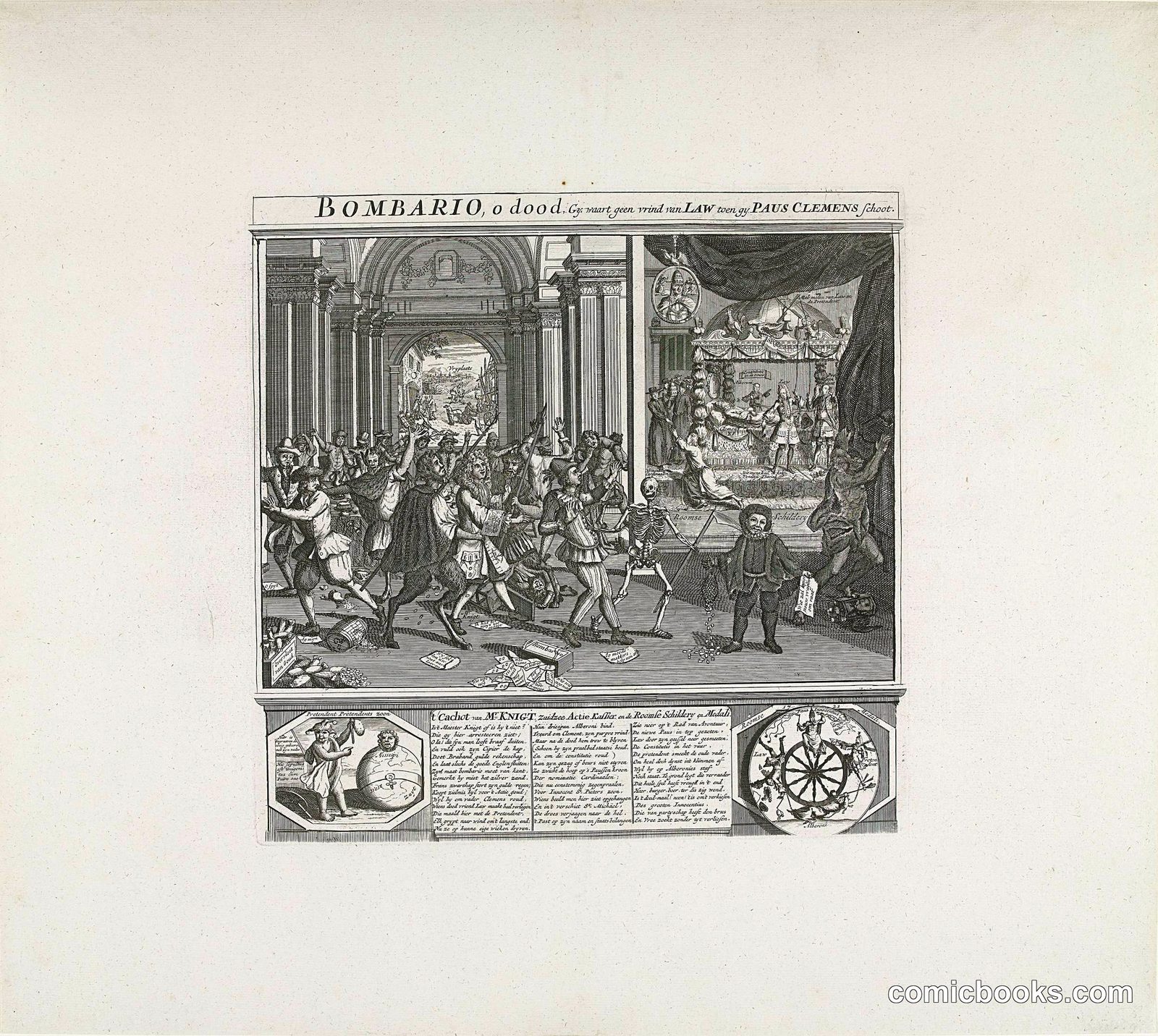 Bombario or the Dead, c. 1721