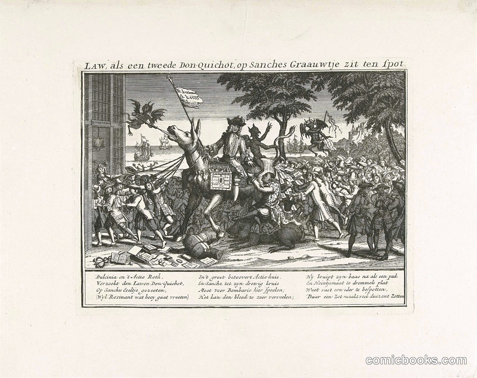 Law as a Second Don Quixote, on Sancho's Gray Mule at the Ipot