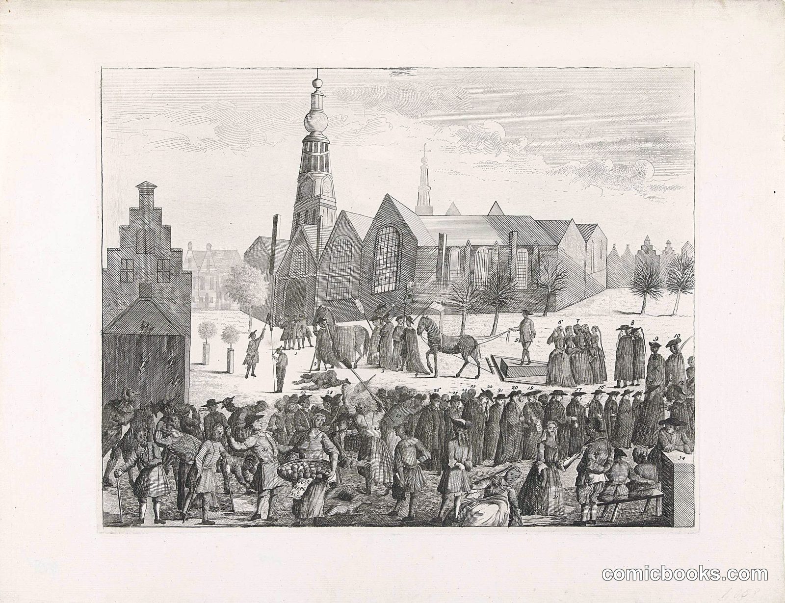Begrafenis van Daniël Raap (Funeral of Daniel Raap)