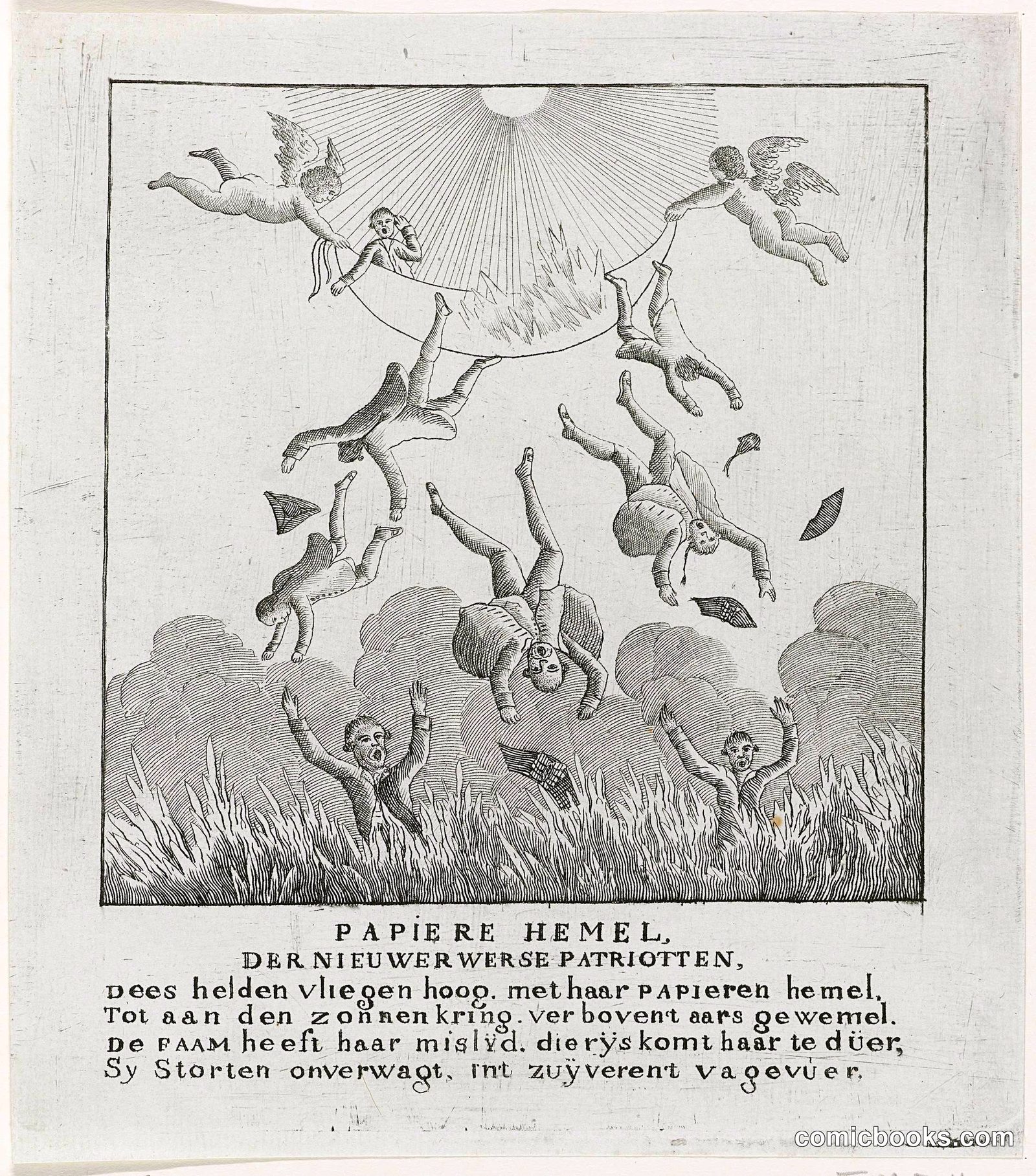 Papiere Hemel, der Nieuwer Werse Patriotten (Paper Heaven of the Newer Patriotic Parties)