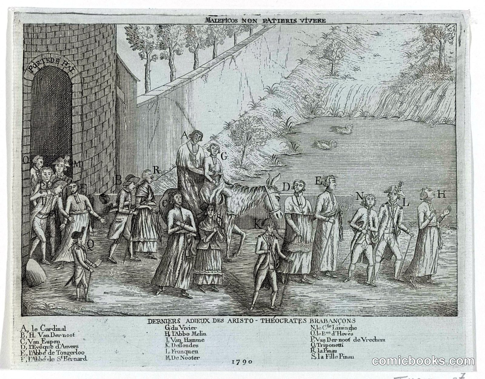 Maleficos non patieris vivere (Expulsion of the Brabant Theocrats from Brussels)