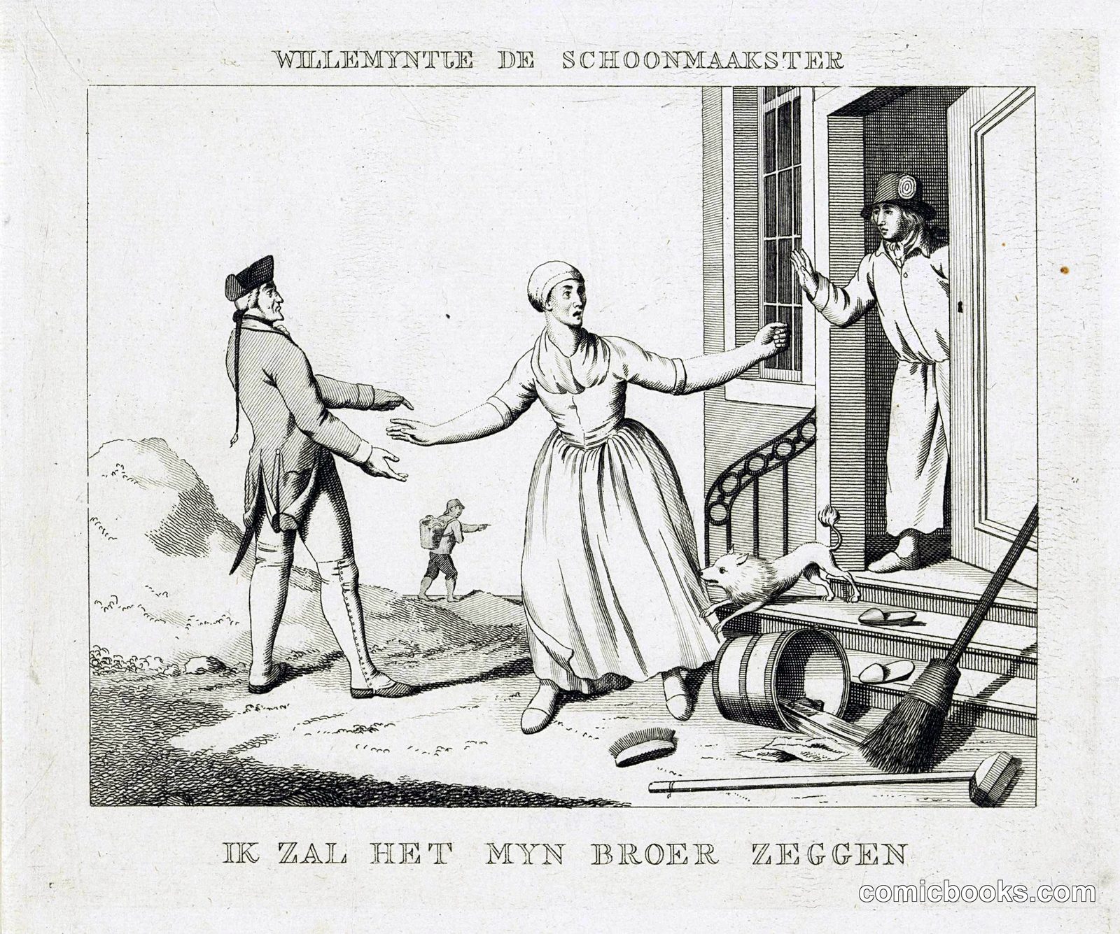 Wilhelminte de Schoonmaakster (Wilhelmina the Charwoman)