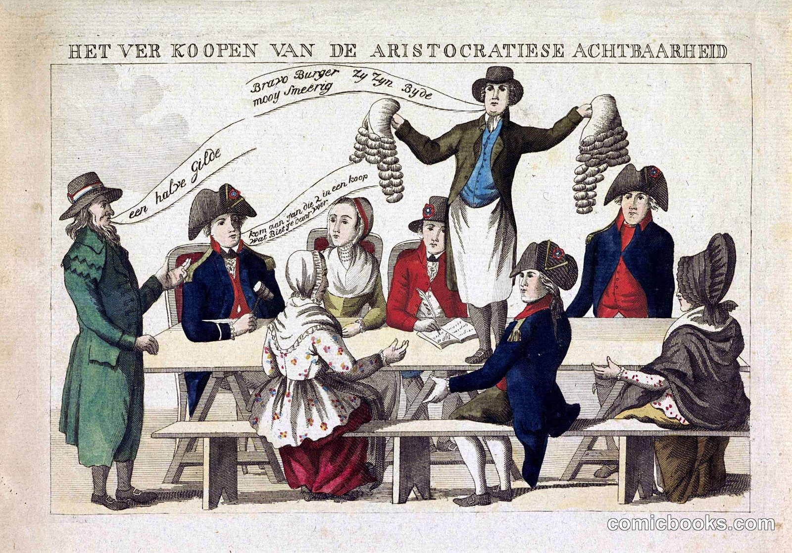 Het Ver Koopen van de Aristocratische Achtbaarheid (The Sale of Aristocratic Respectability)