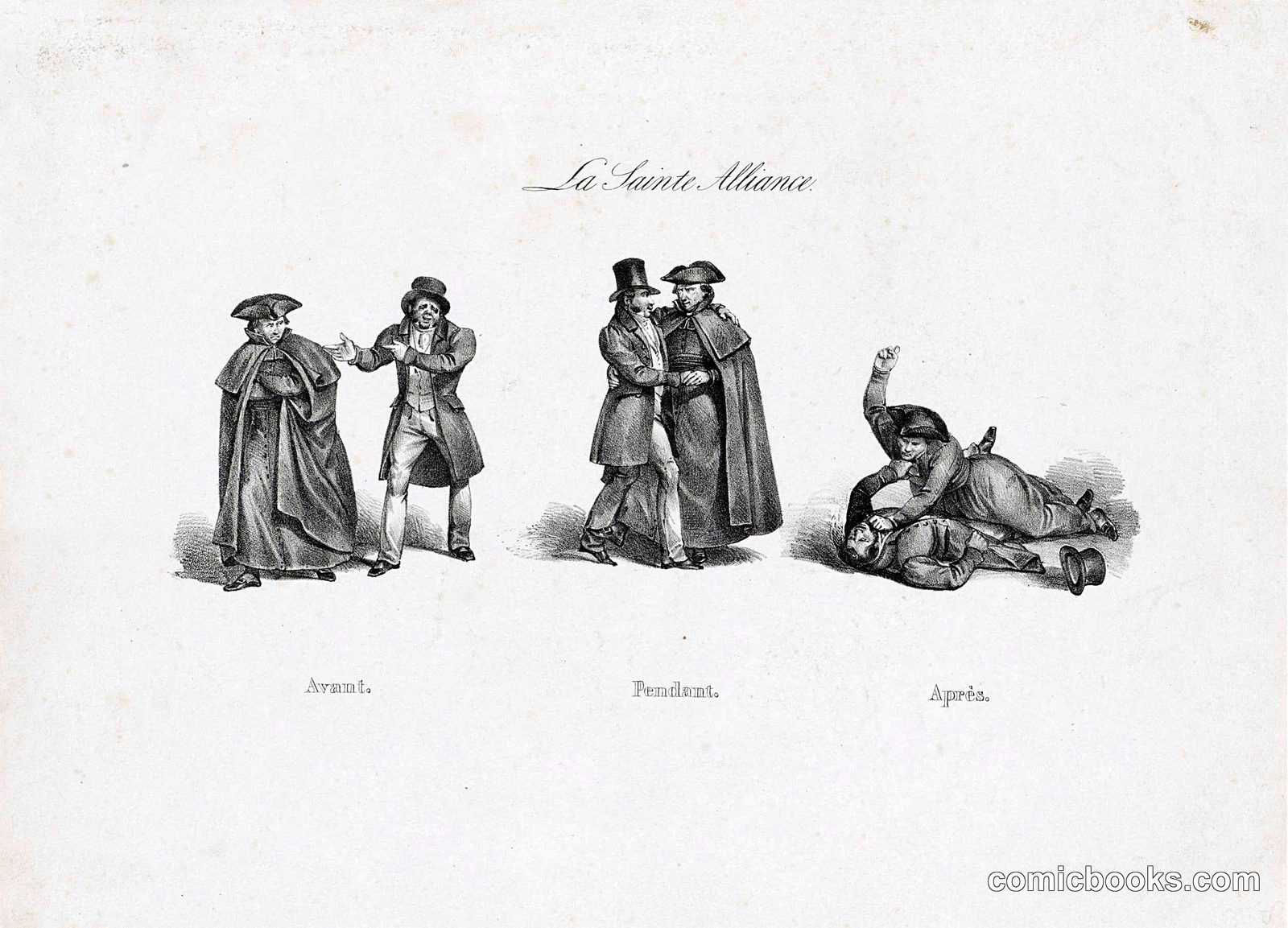 La Sainte Alliance (The Holy Alliance)