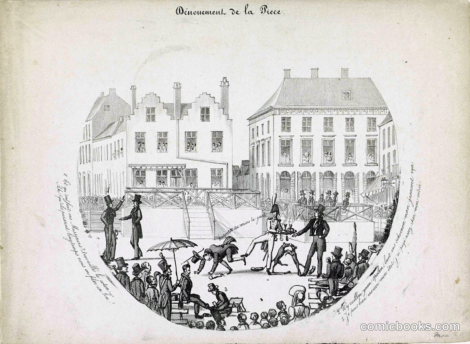 Denouement de la Piece (Conclusion of the Play)