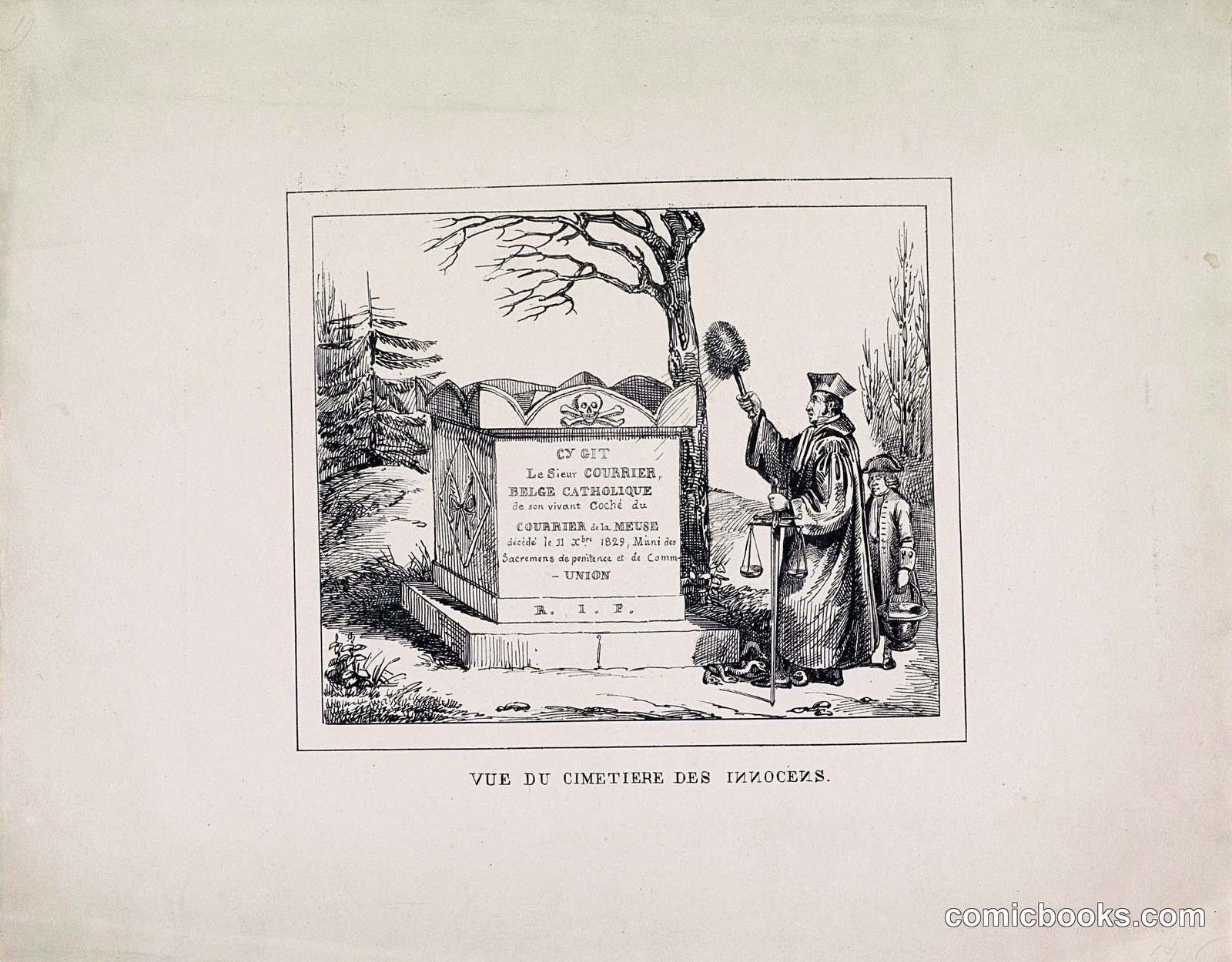 Vue du Cimetière des Diocèses