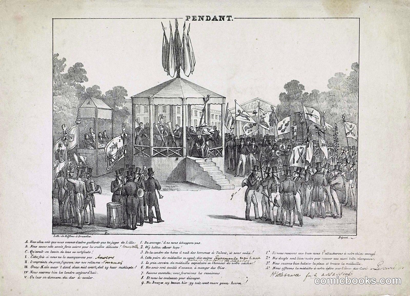 Pendant (Second Satire on the Musical Contest in Brussels)