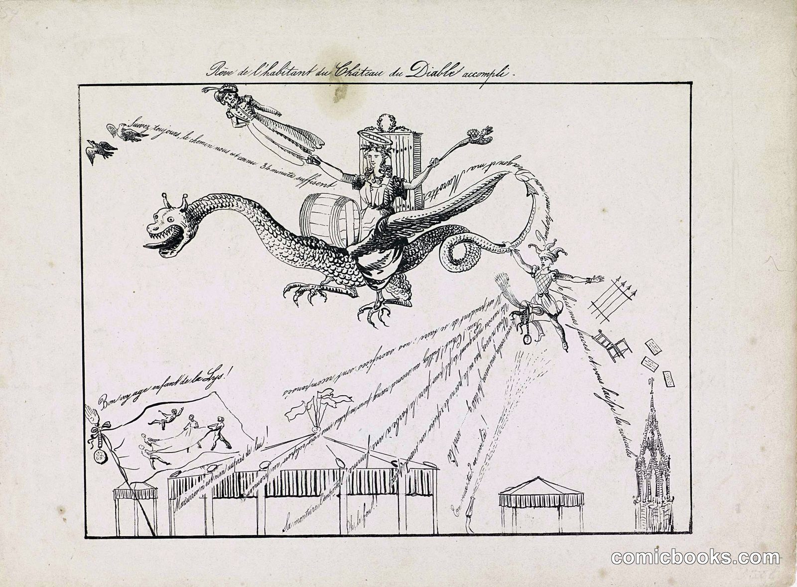 Political Satire on the Brussels Music Competition