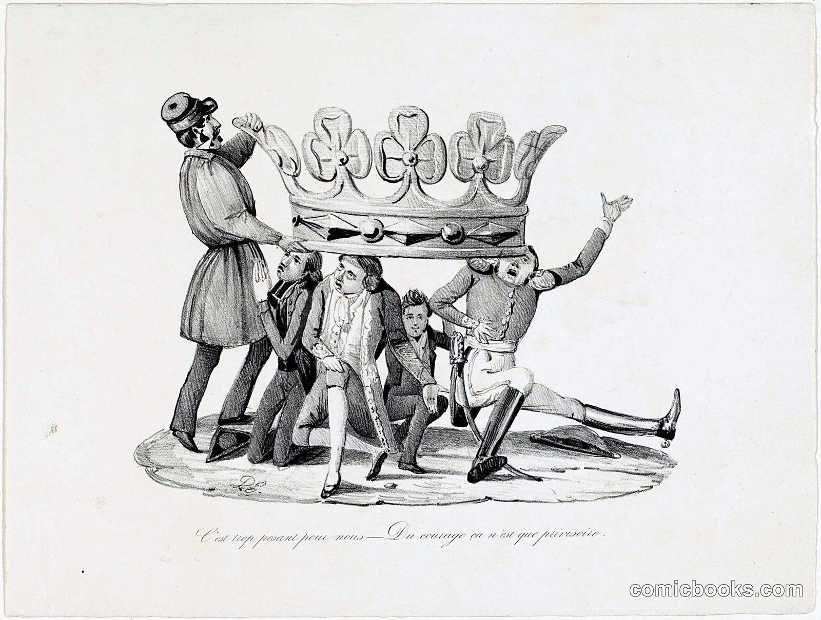 Carrying the Crown of Provisional Government