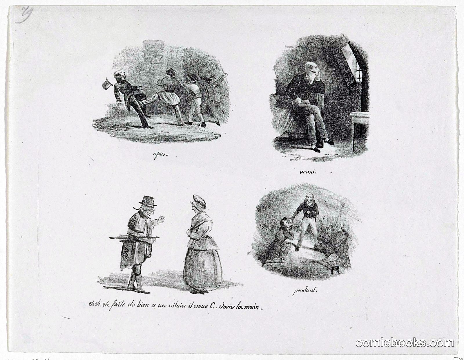 Political Satire on Louis de Potter