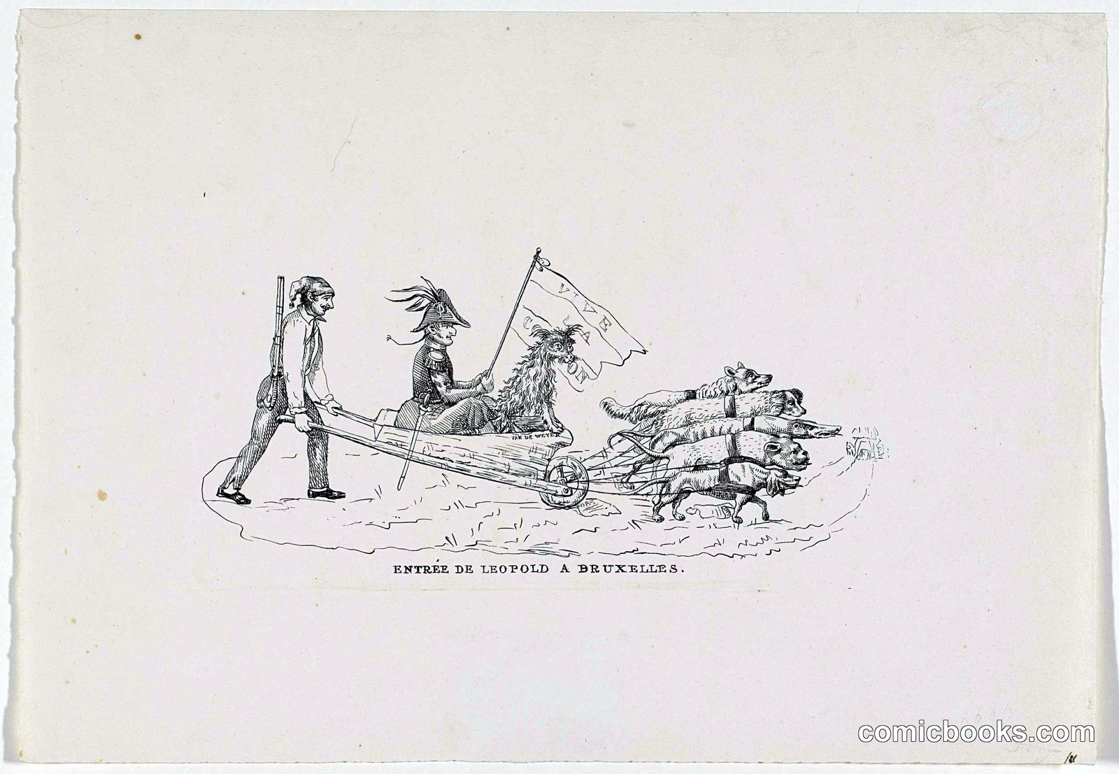 Entry of King Leopold I into Brussels