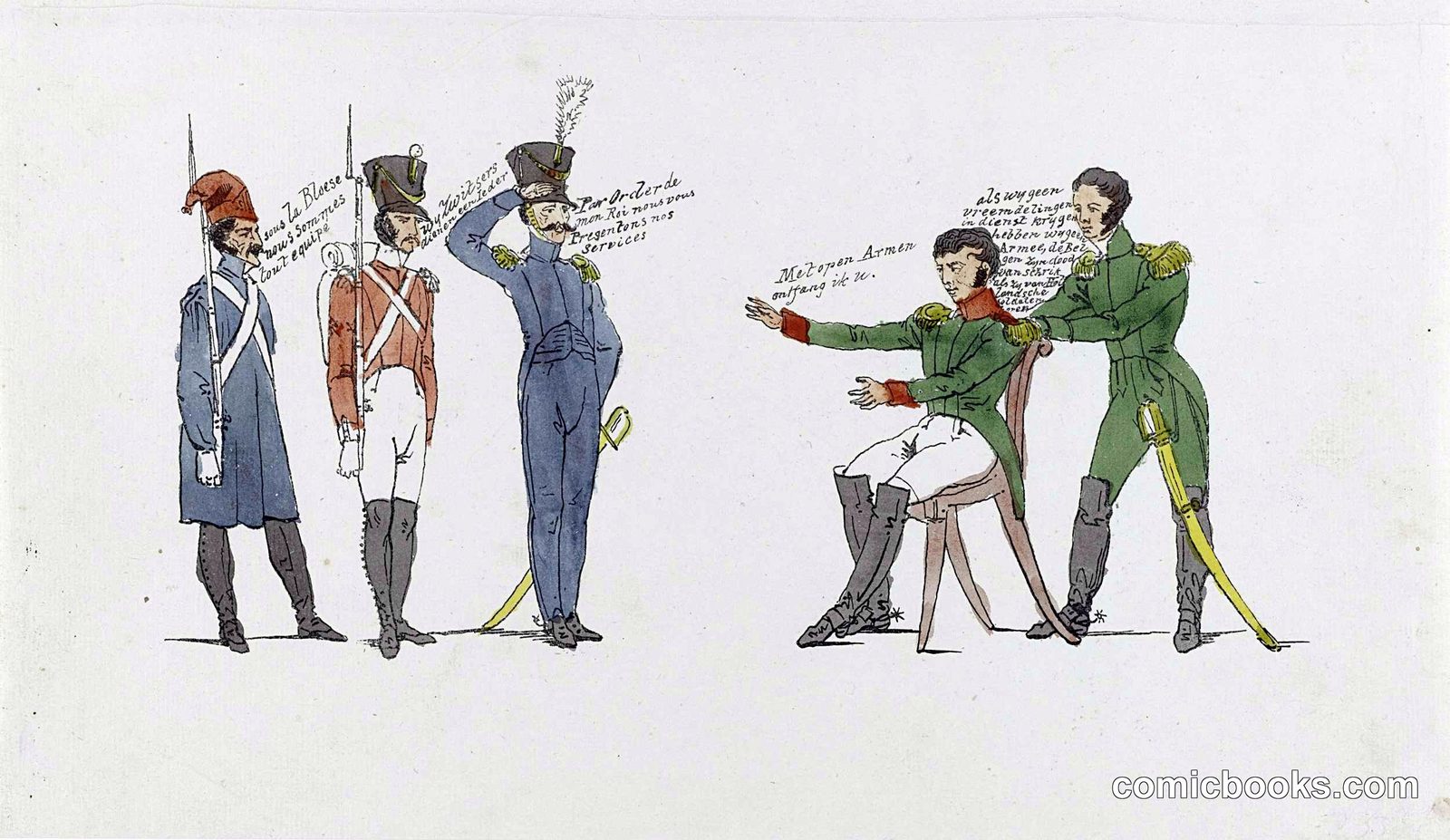 Foreign Military Recruitment in Belgium, 1831