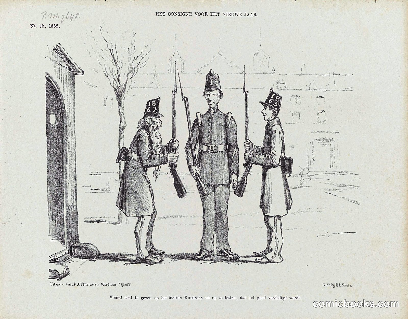 New Year's Guard Change, 1862–1863