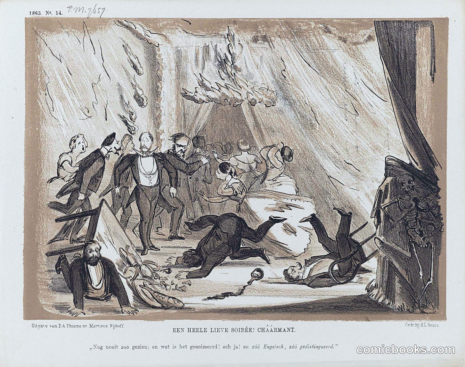 A Whole Evening's Entertainment: Fire at a Ball
